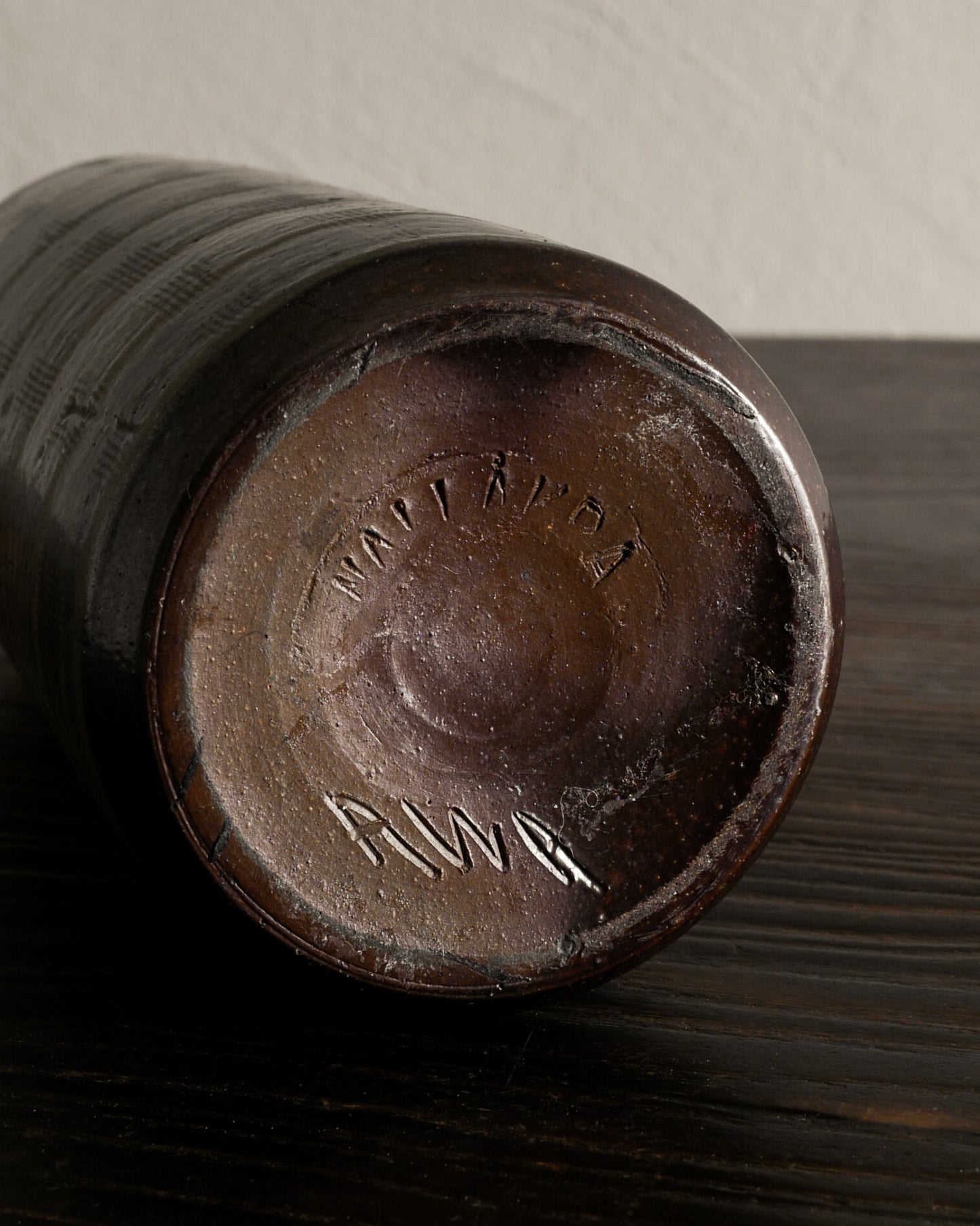 ARTHUR ANDERSSON CYLINDER VASE, 1940s