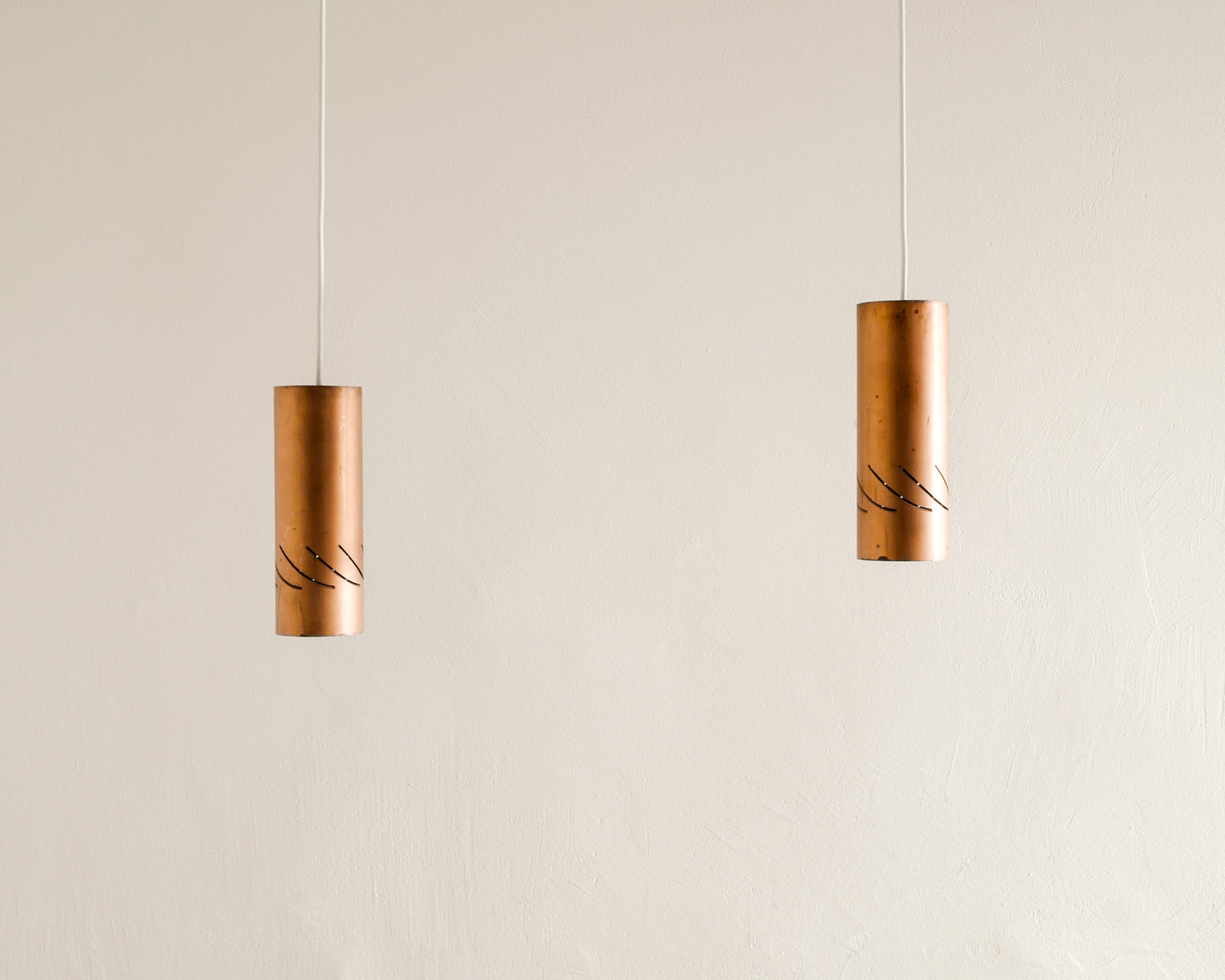 SWEDISH COPPER PENDANTS, 1950s