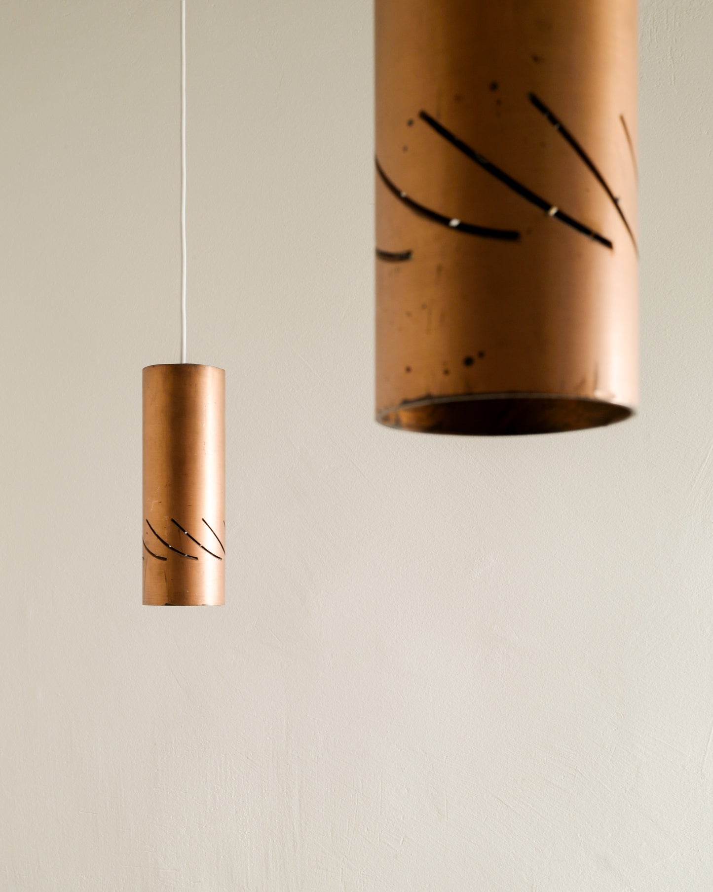 SWEDISH COPPER PENDANTS, 1950s