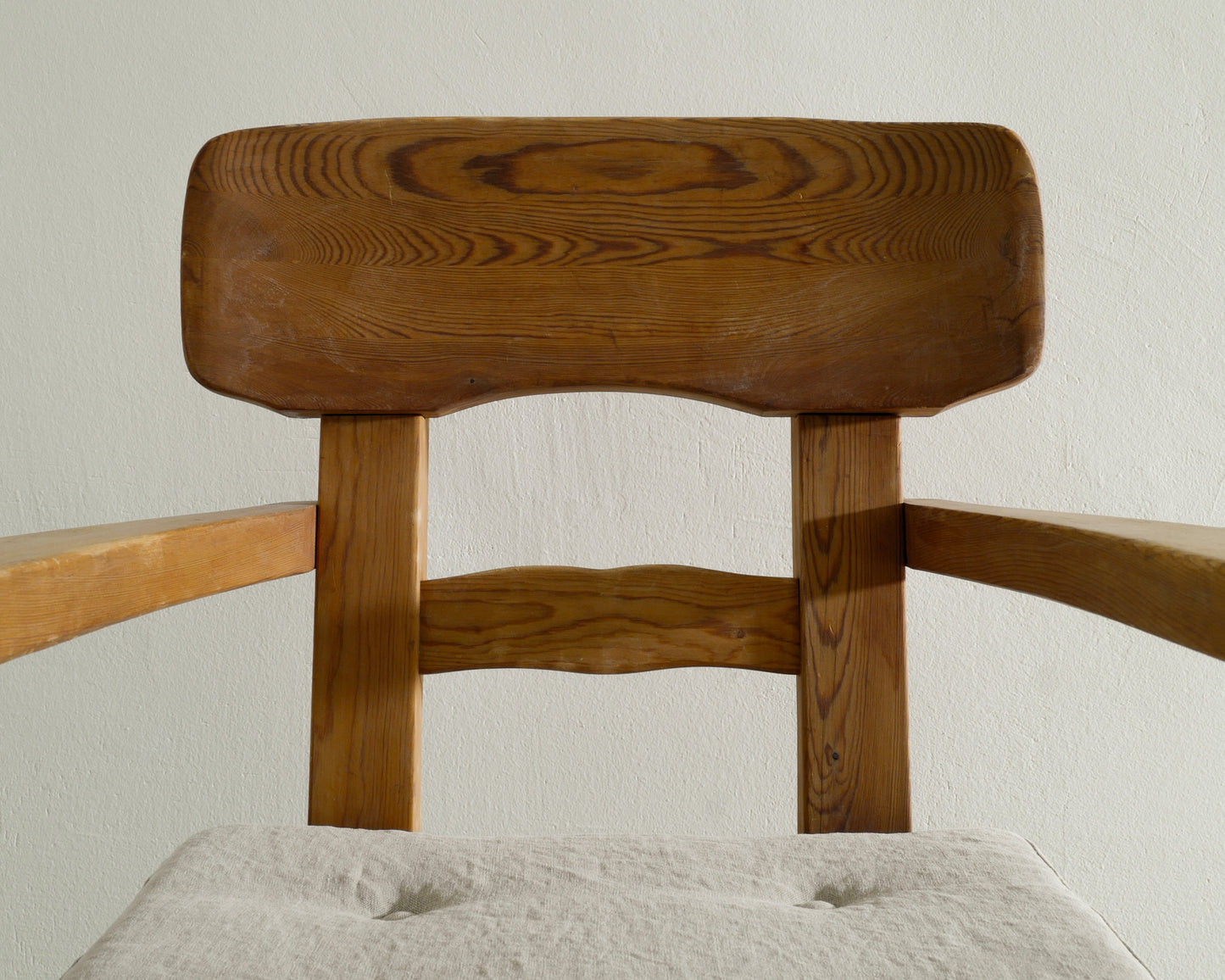 SWEDISH ARMCHAIRS IN PINE, 1970s