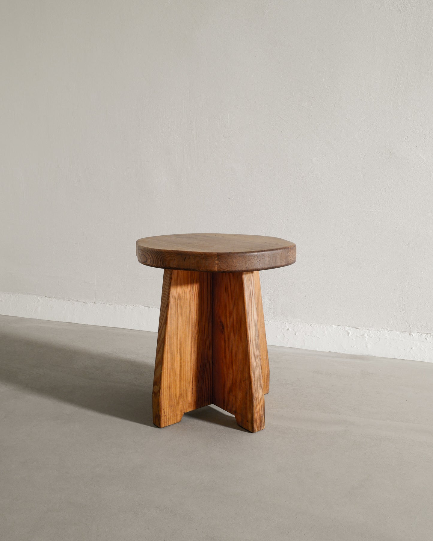 DAVID ROSÈN "BERGA" PINE STOOL, 1930s