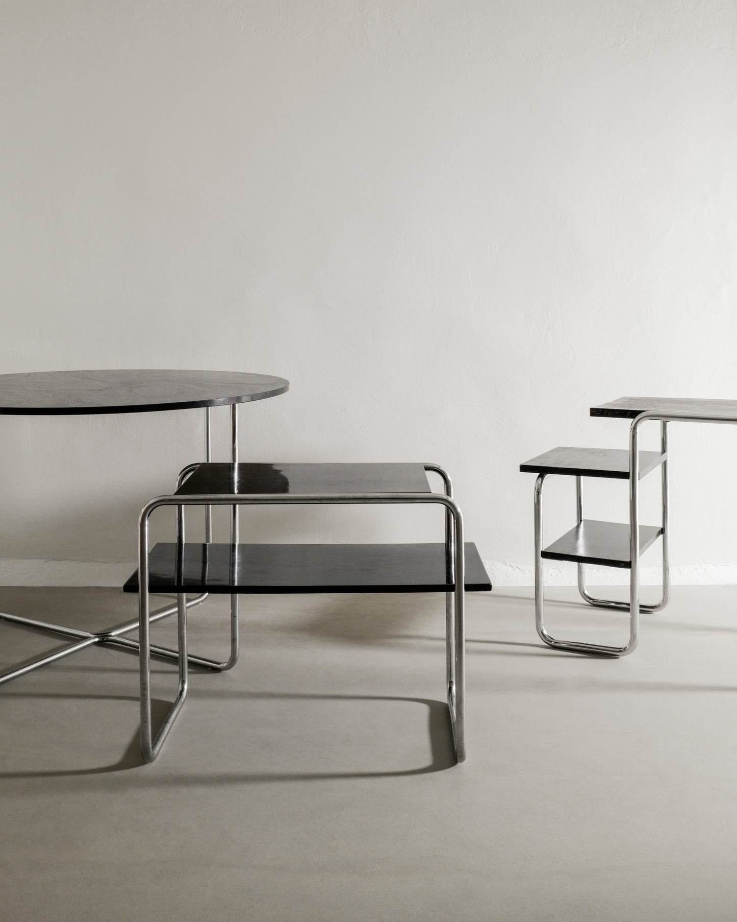 MARCEL BREUER "B27" ROUND TABLE, 1930s