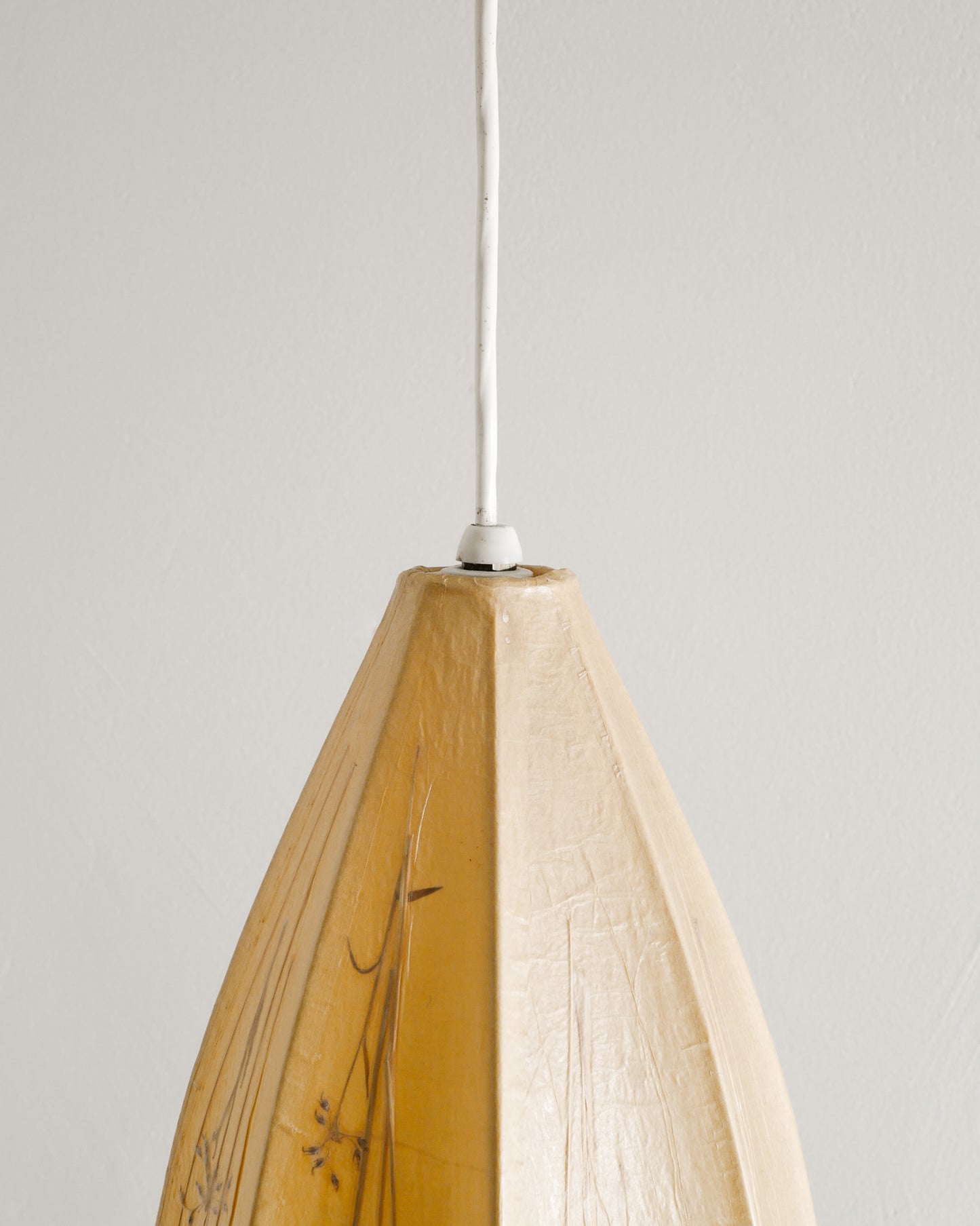SWEDISH PAPER PENDANT BY BIRGITTA MALMSTEN, 1950s