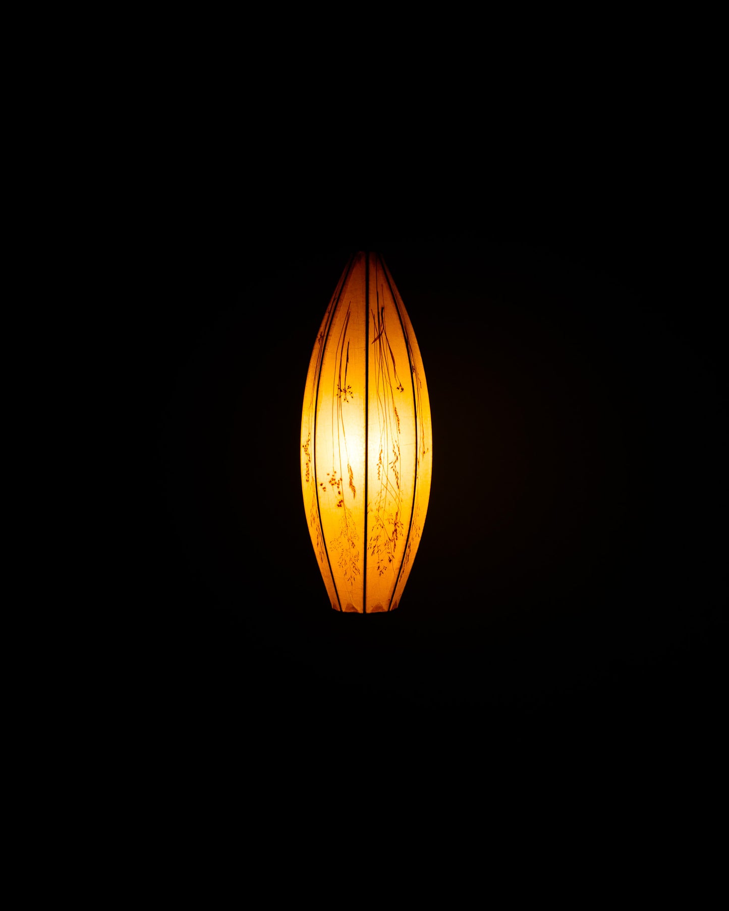 SWEDISH PAPER PENDANT BY BIRGITTA MALMSTEN, 1950s