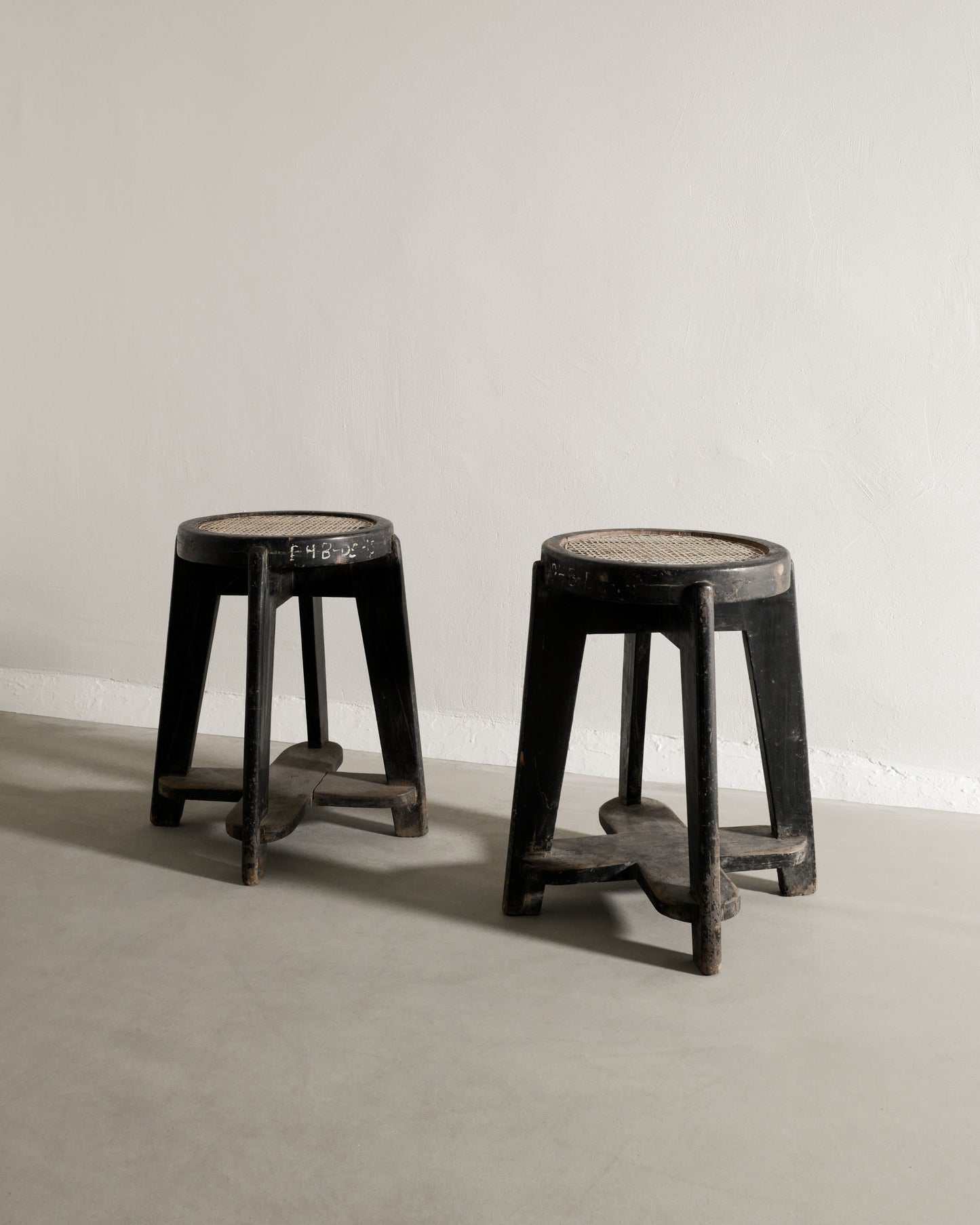 PIERRE JEANNERET STOOLS, 1950s