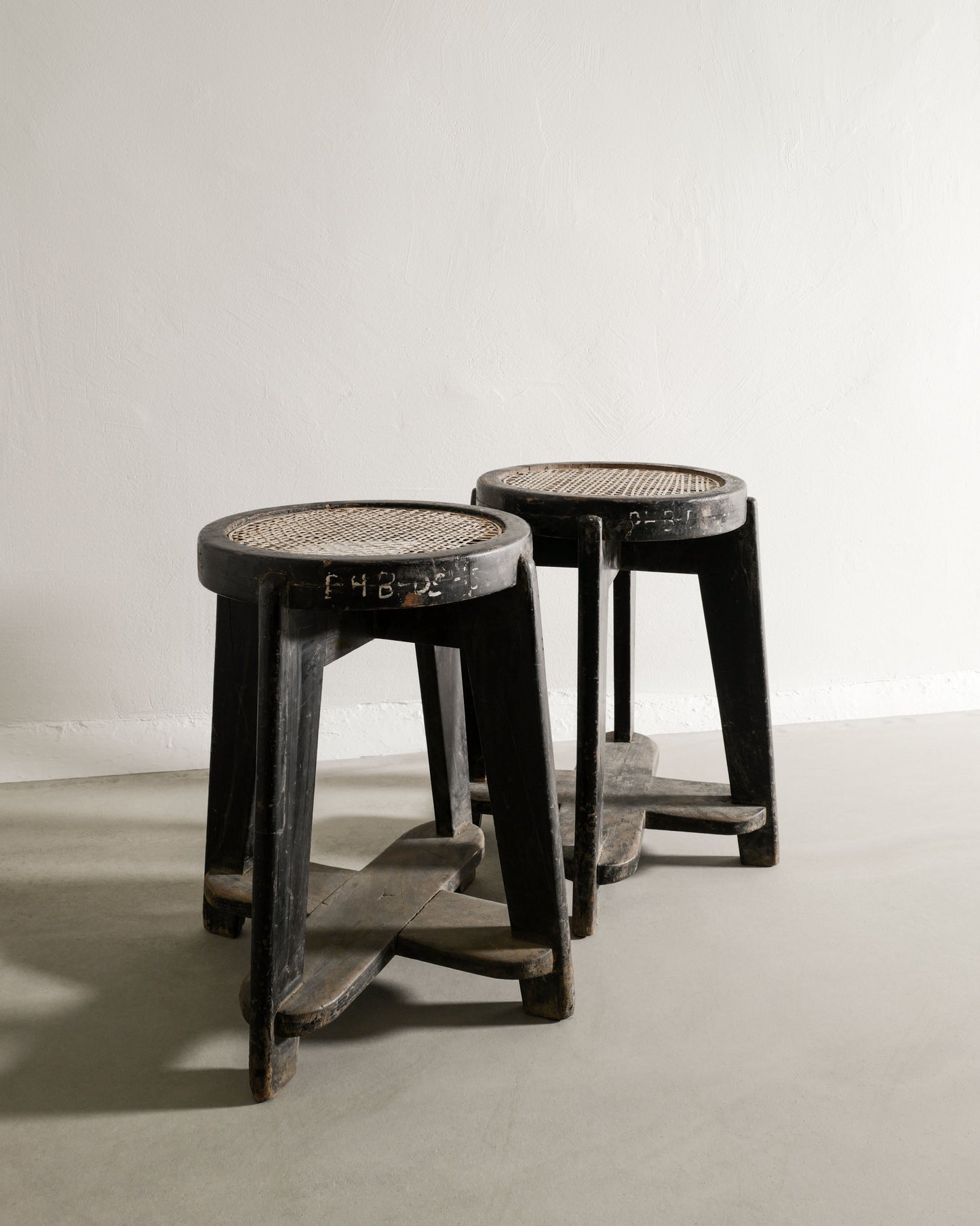 PIERRE JEANNERET STOOLS, 1950s