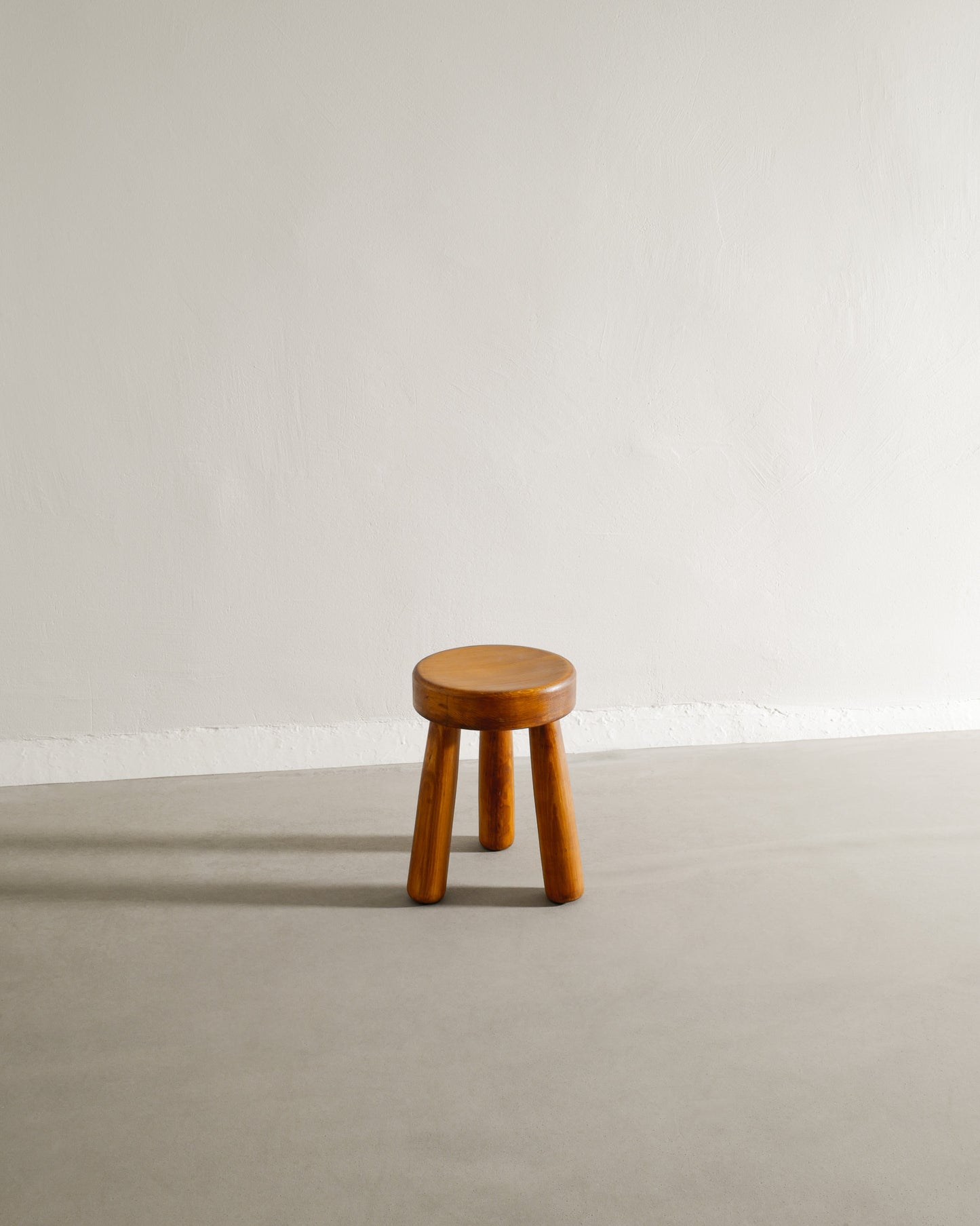 SWEDISH WOODEN TRIPOD STOOL, 1990s
