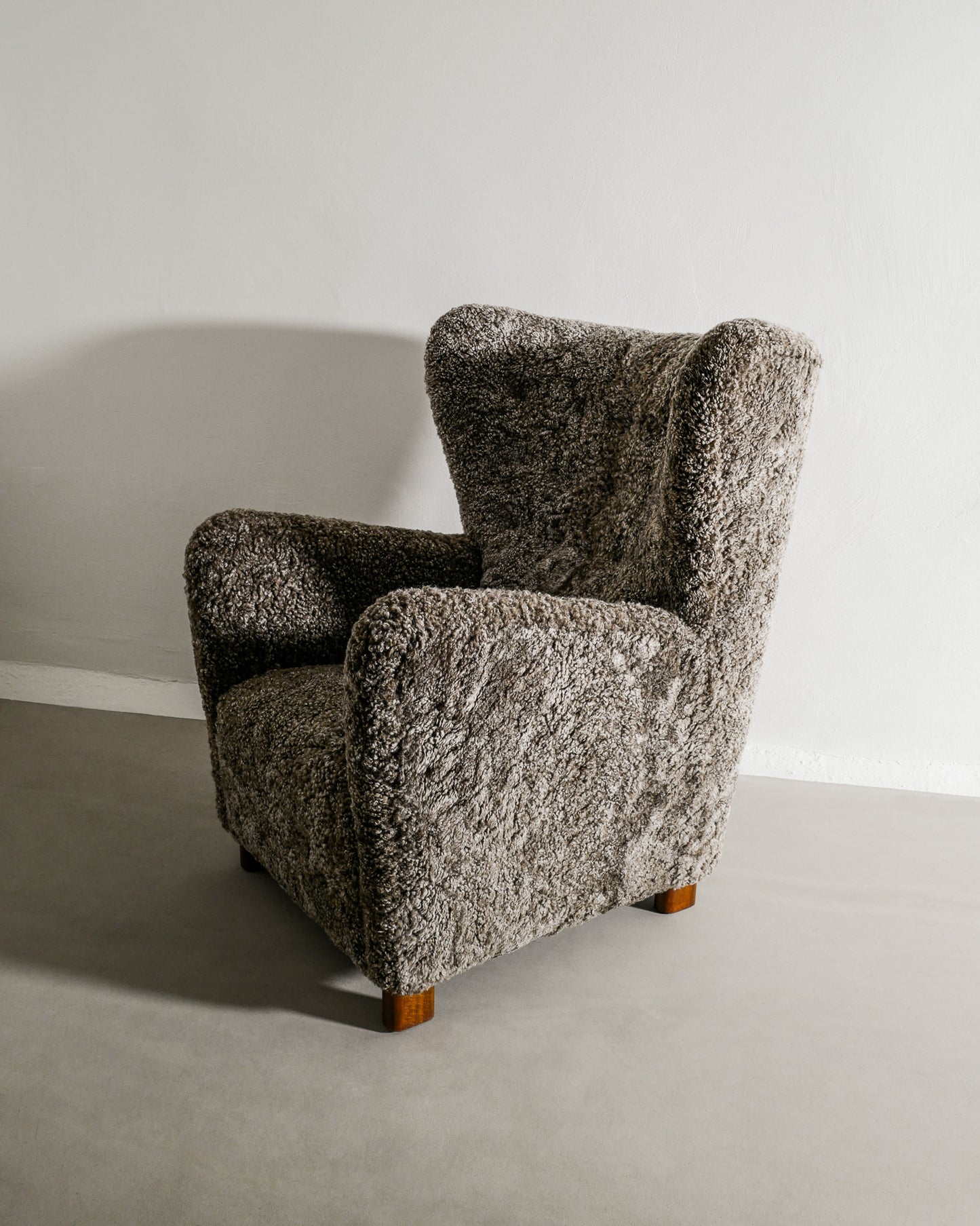 THORALD MADSEN WINGBACK ARMCHAIR, 1940s