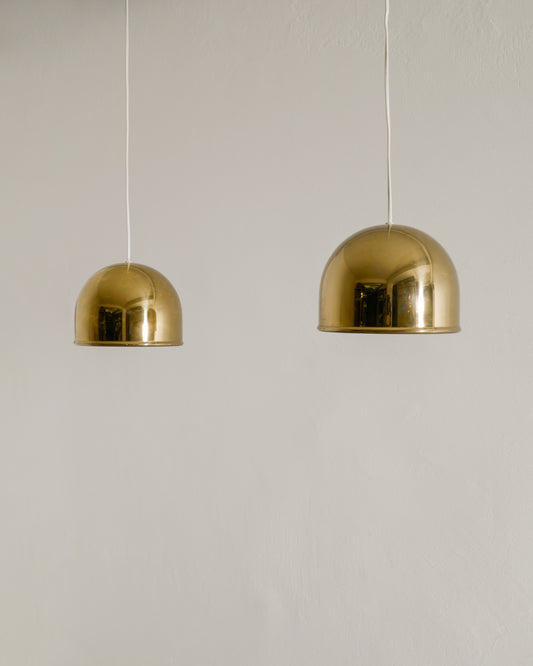 EJE AHLGREN BRASS PENDANTS, 1960s