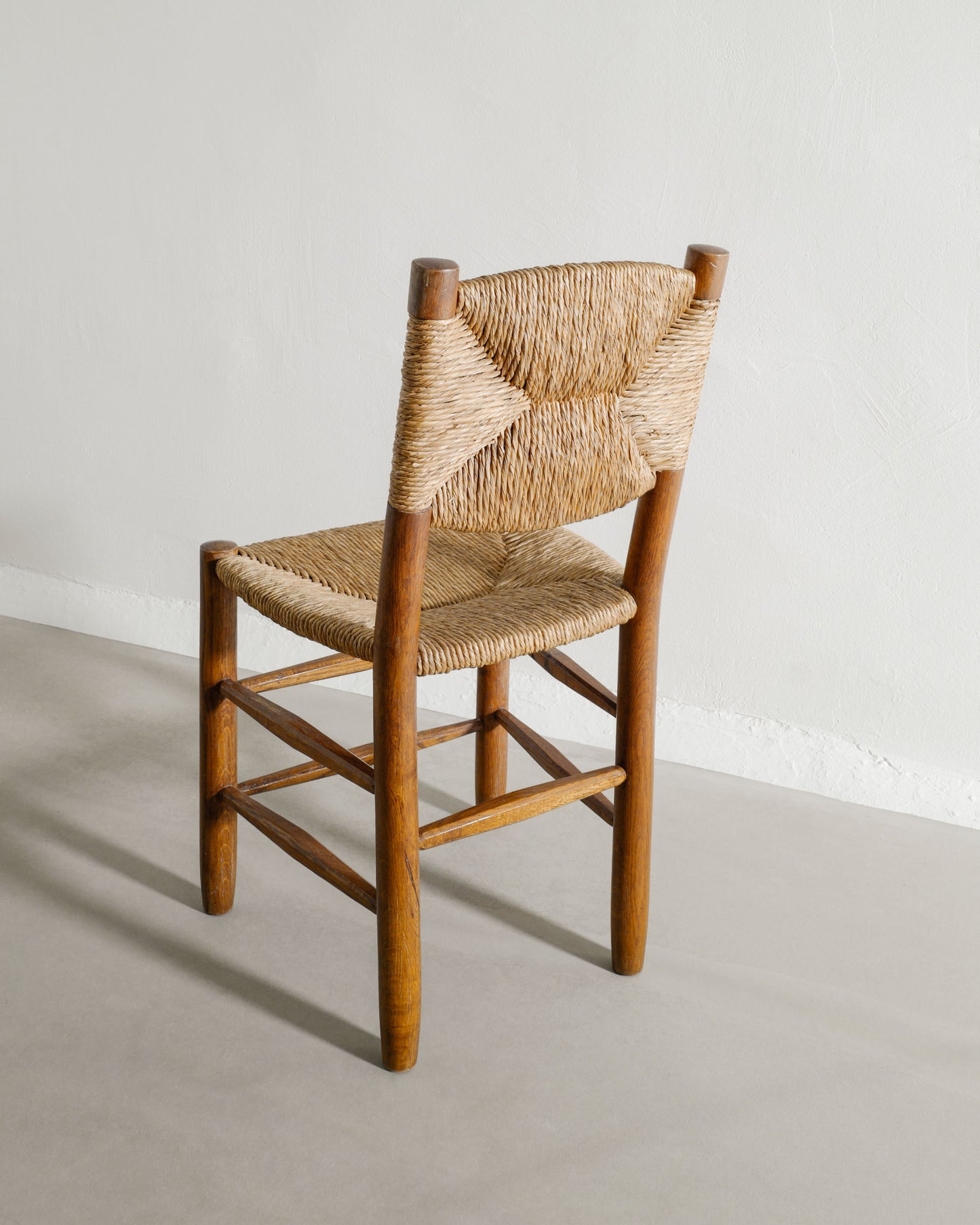 CHARLOTTE PERRIAND "N. 19" CHAIRS, 1950s