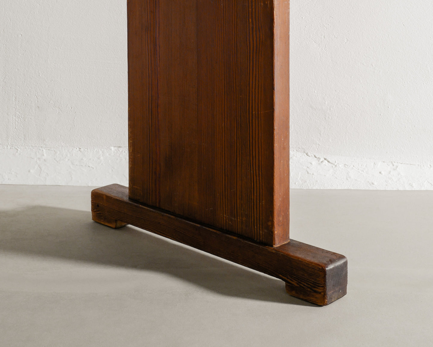 SWEDISH PINE TABLE WITH A SHELF, 1930s