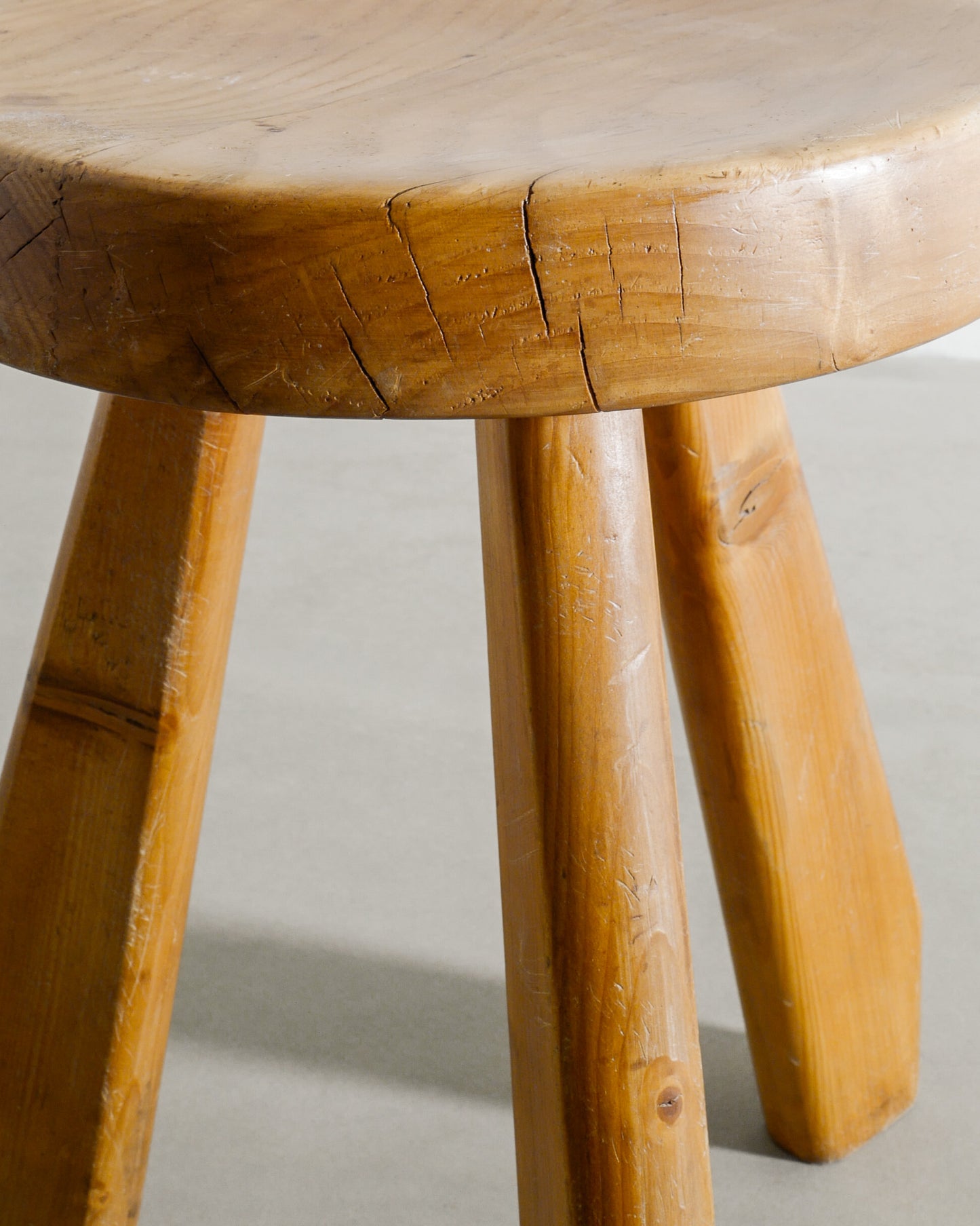 CHARLOTTE PERRIAND SANDOZ STOOL, 1960s