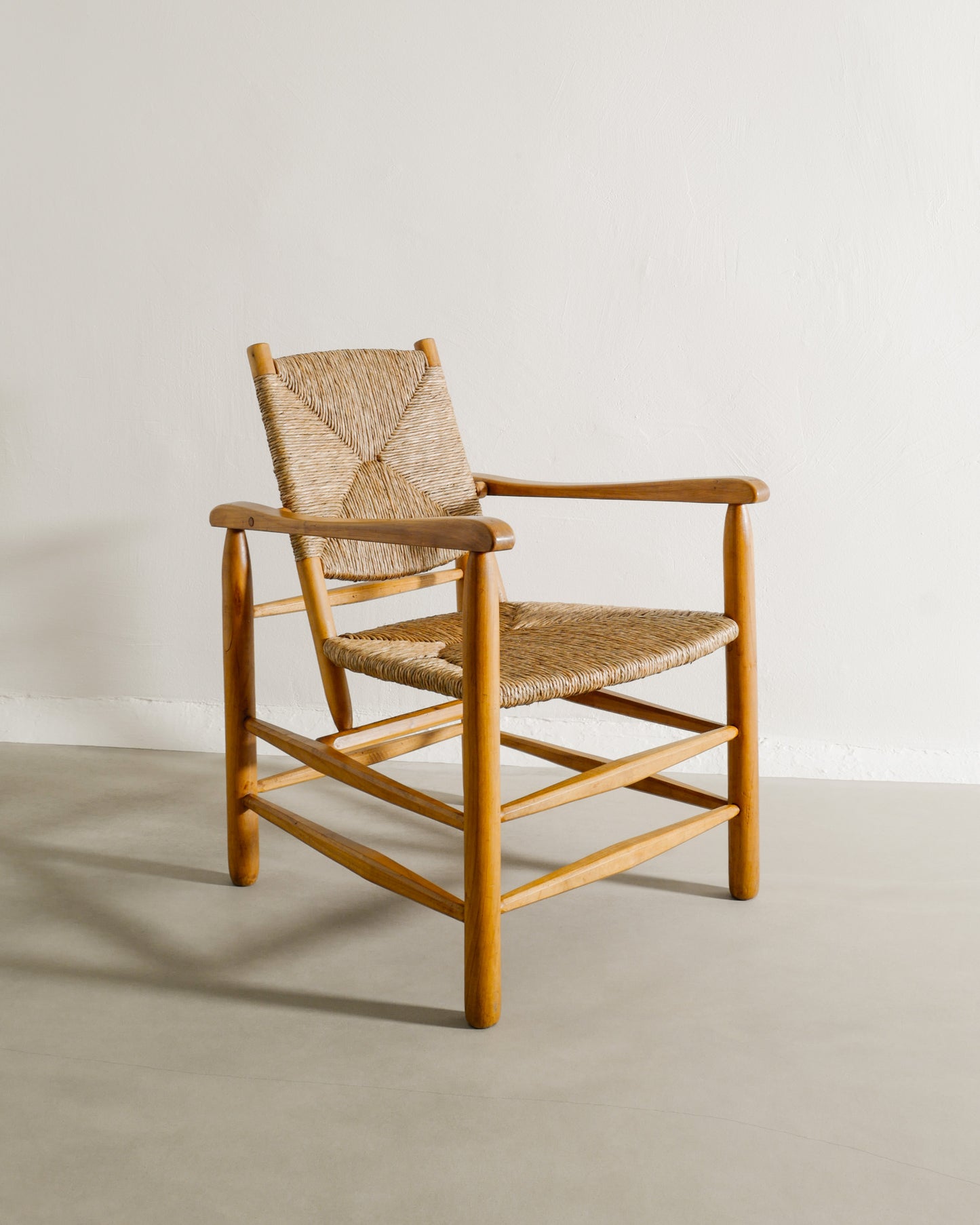 CHARLOTTE PERRIAND "N21" ARMCHAIRS, 1940s