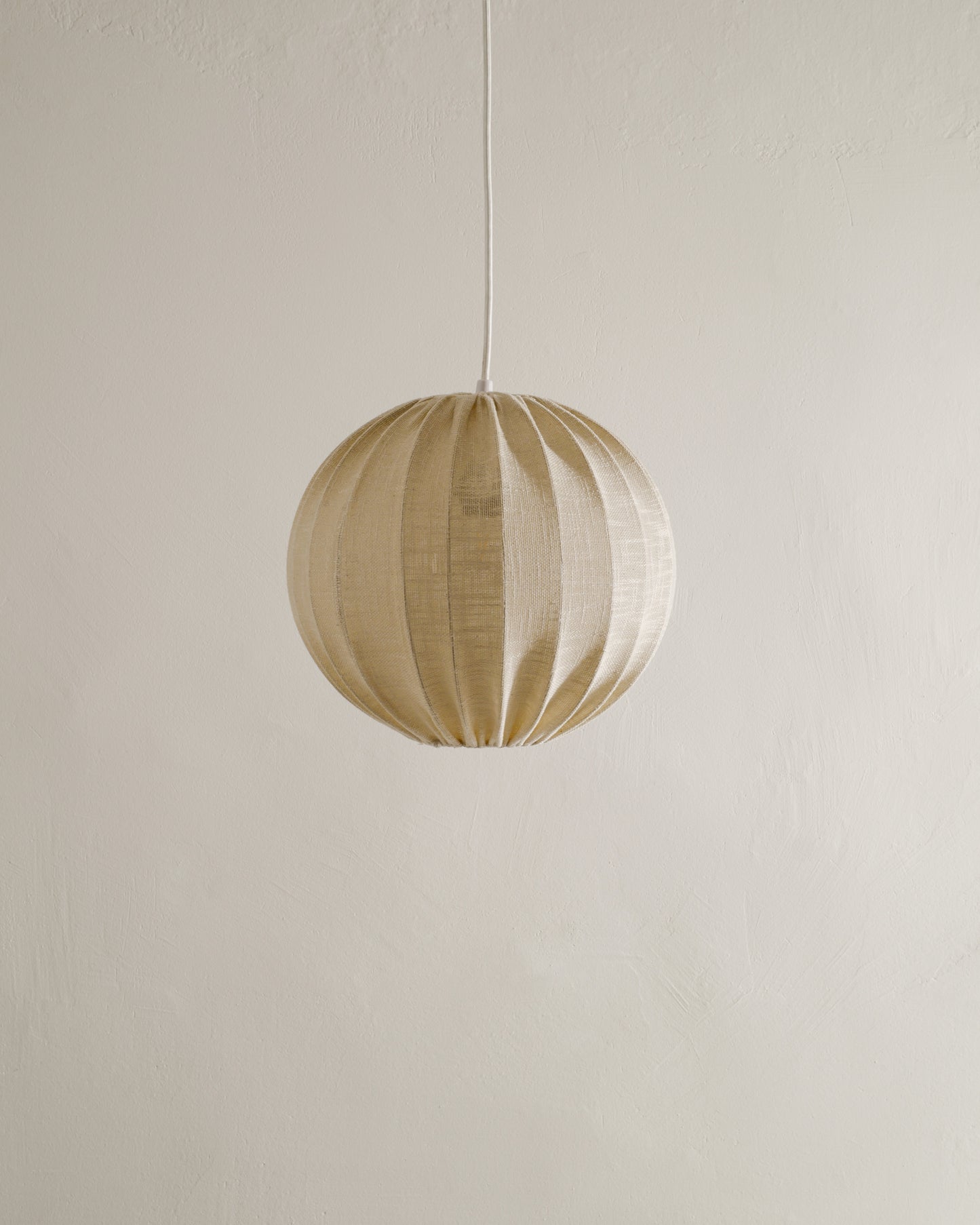 SWEDISH TEXTILE CEILING LAMP, 1960s