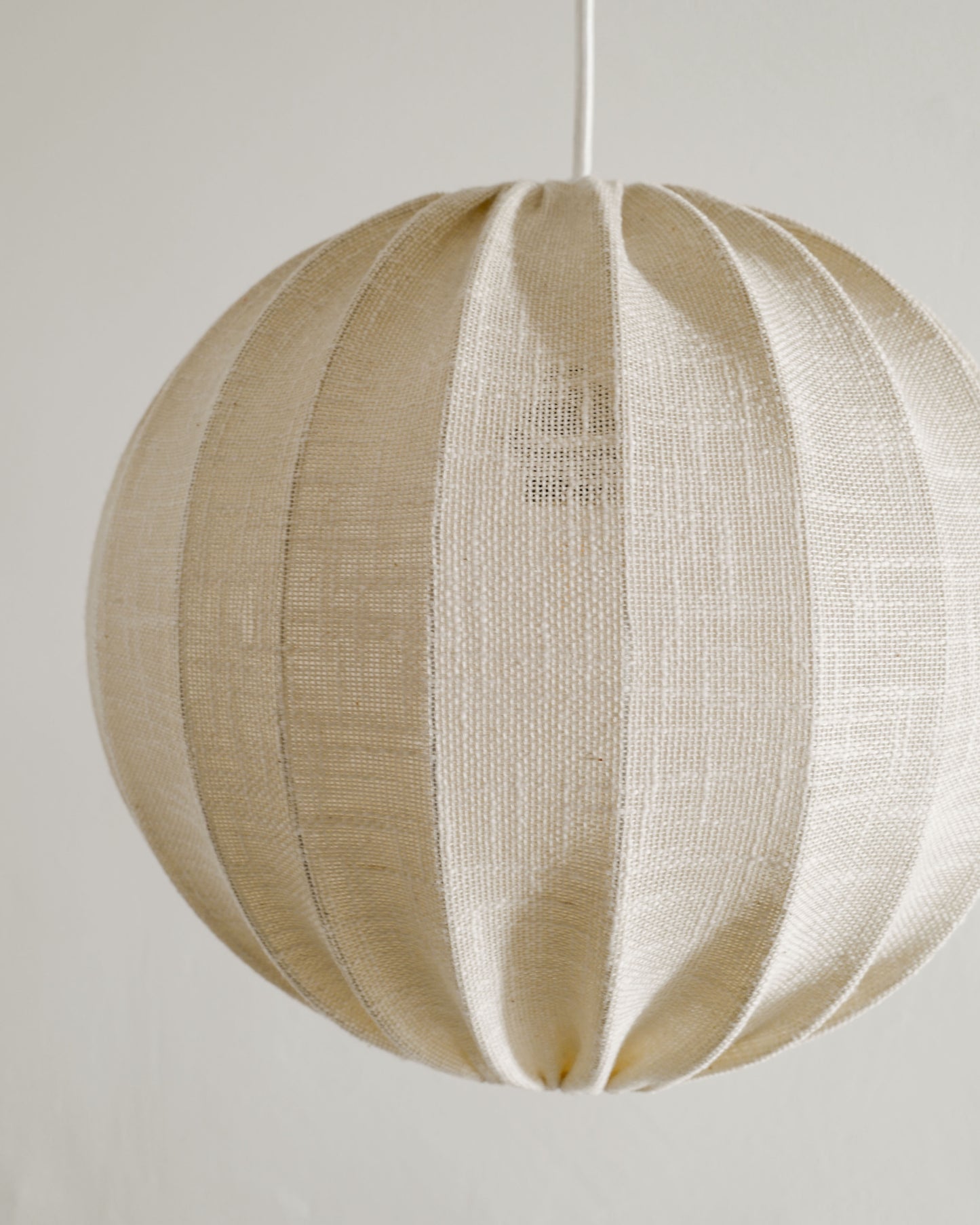 SWEDISH TEXTILE CEILING LAMP, 1960s