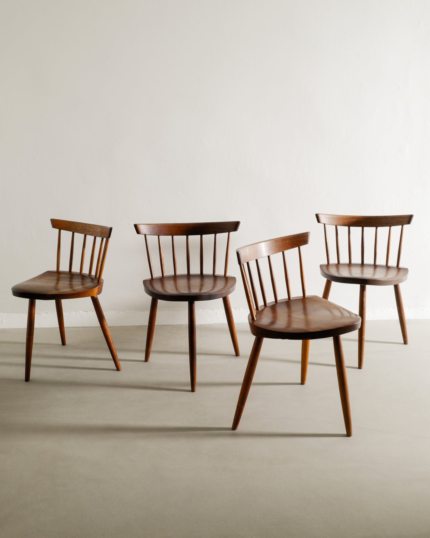 MIRA NAKASHIMA DINING CHAIRS, 1960s