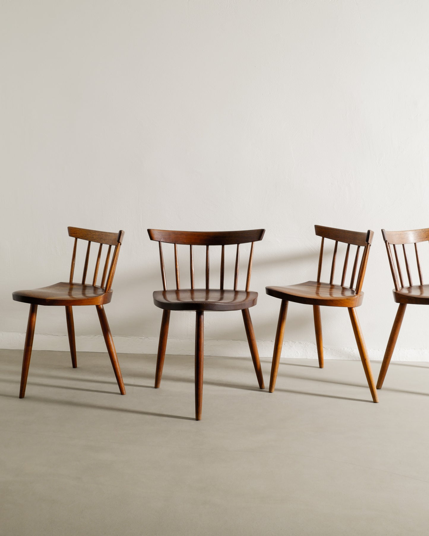 KJÆRHOLM & NAKASHIMA DINING SET, 1960s