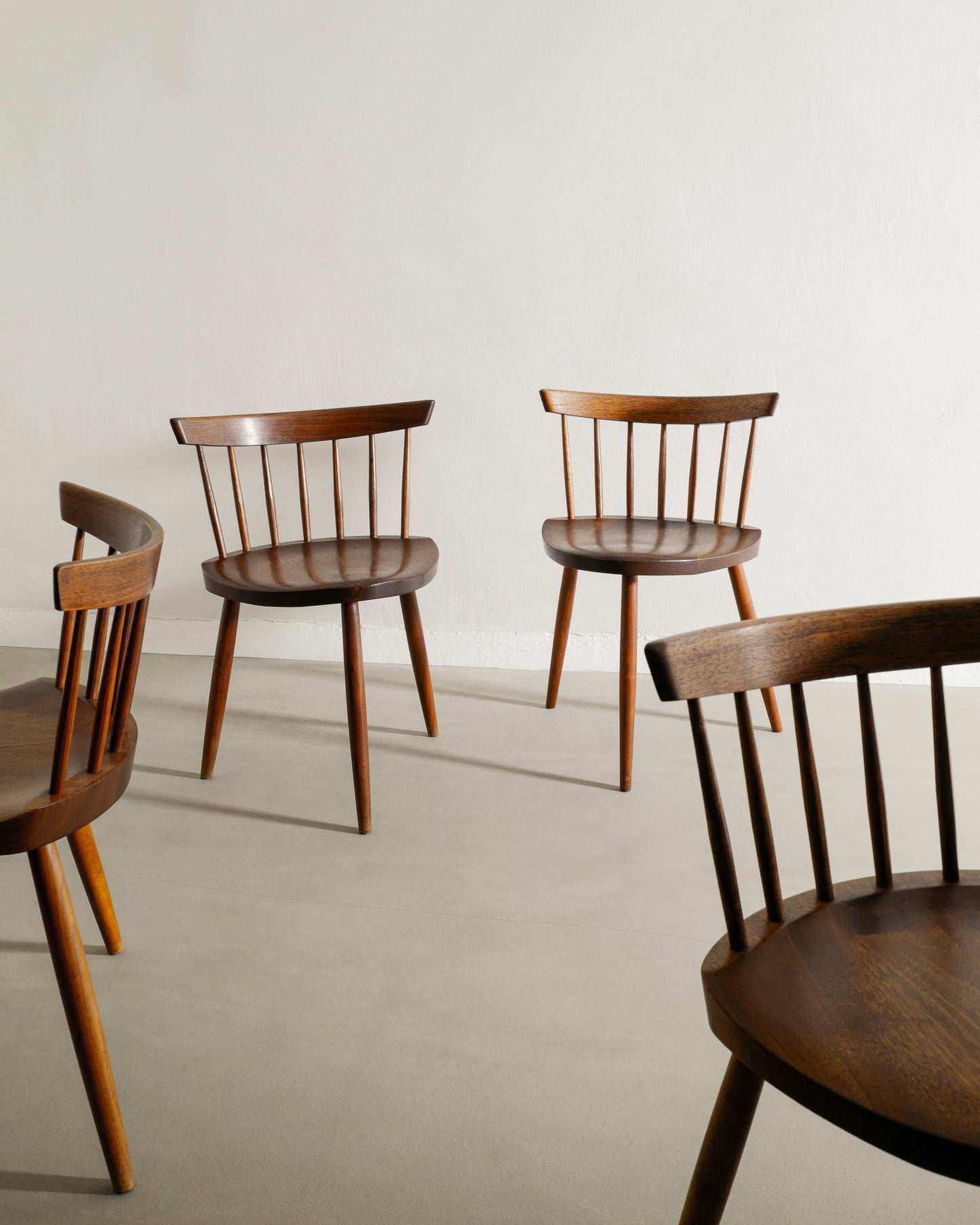MIRA NAKASHIMA DINING CHAIRS, 1960s