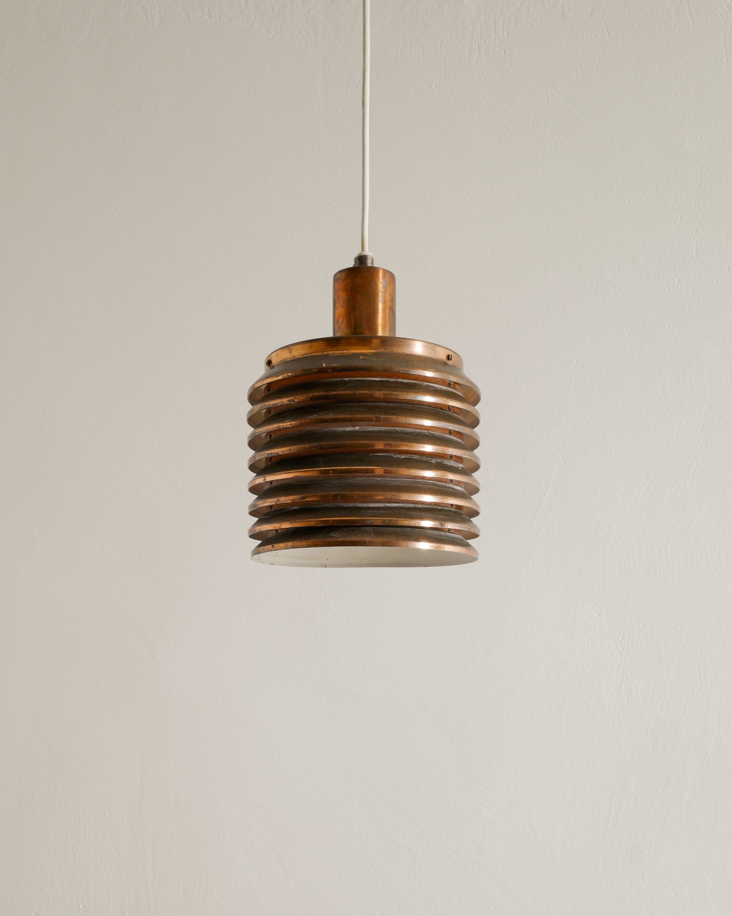 HANS-AGNE JAKOBSSON COPPER PENDANT, 1950s