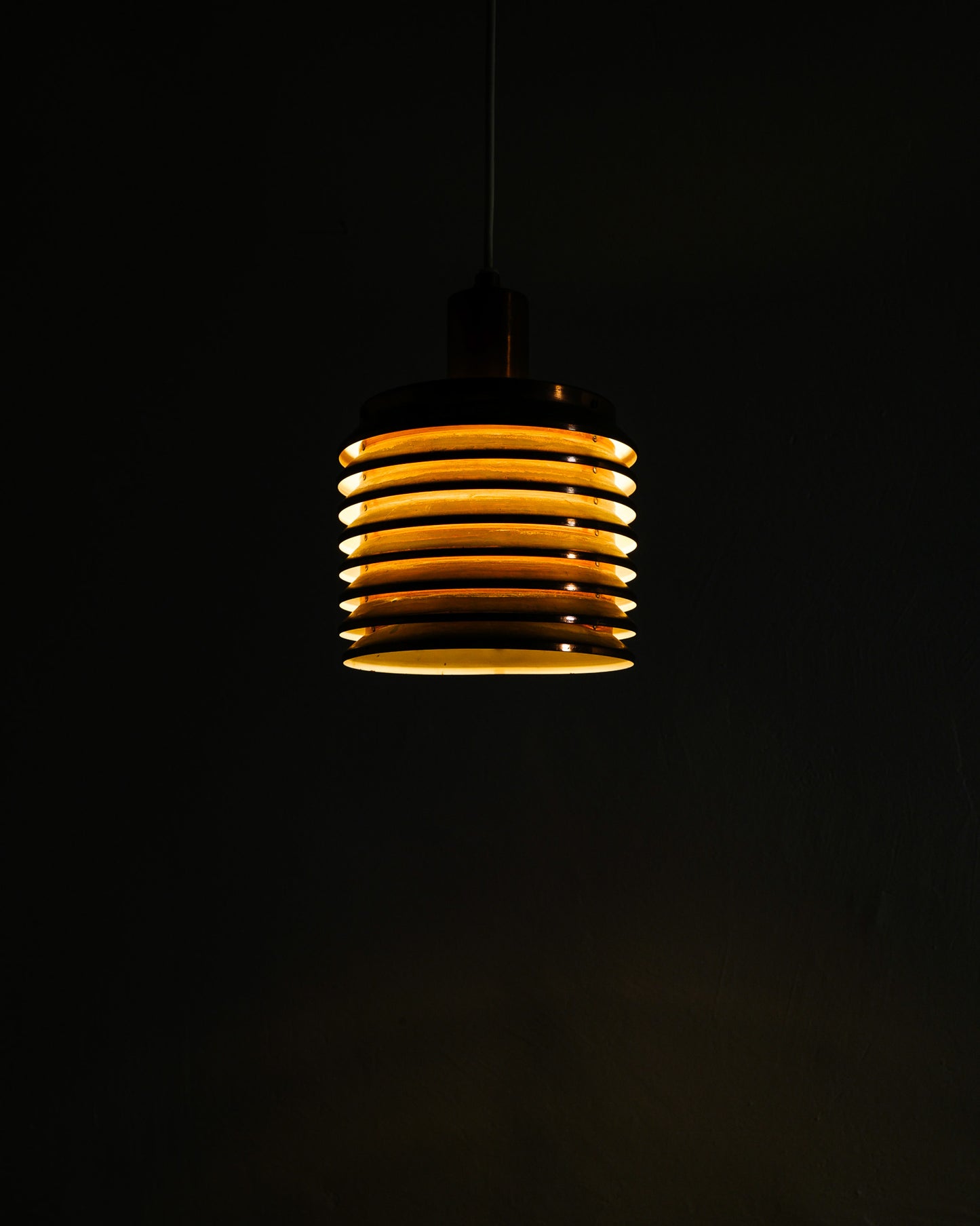 HANS-AGNE JAKOBSSON COPPER PENDANT, 1960s