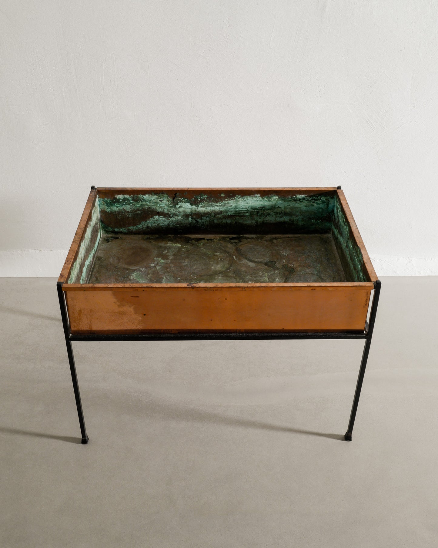 HANS-AGNE JAKOBSSON COPPER PLANTER, 1950s