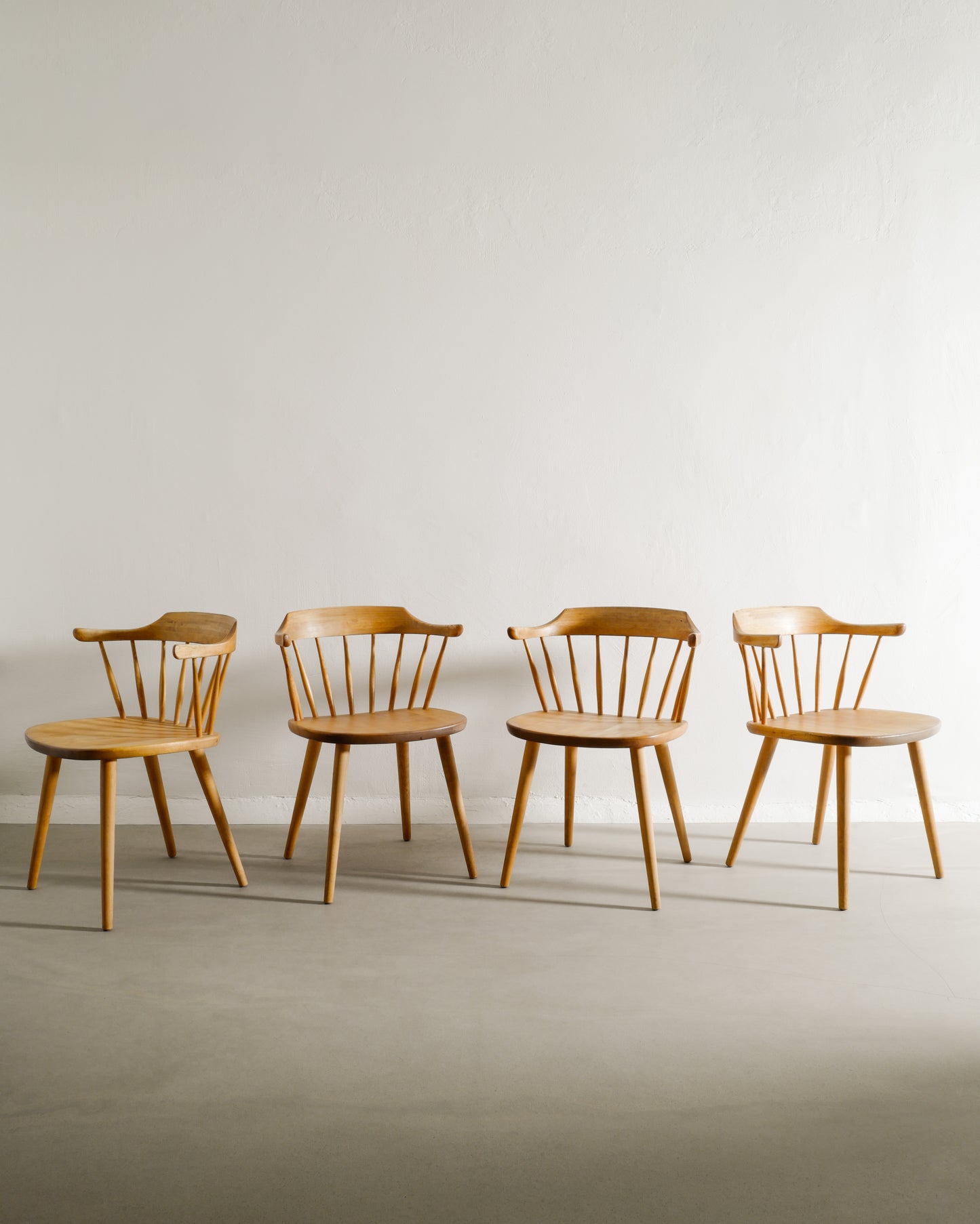 YNGVE EKSTRÖM "SMÅLAND" CHAIRS, 1950s