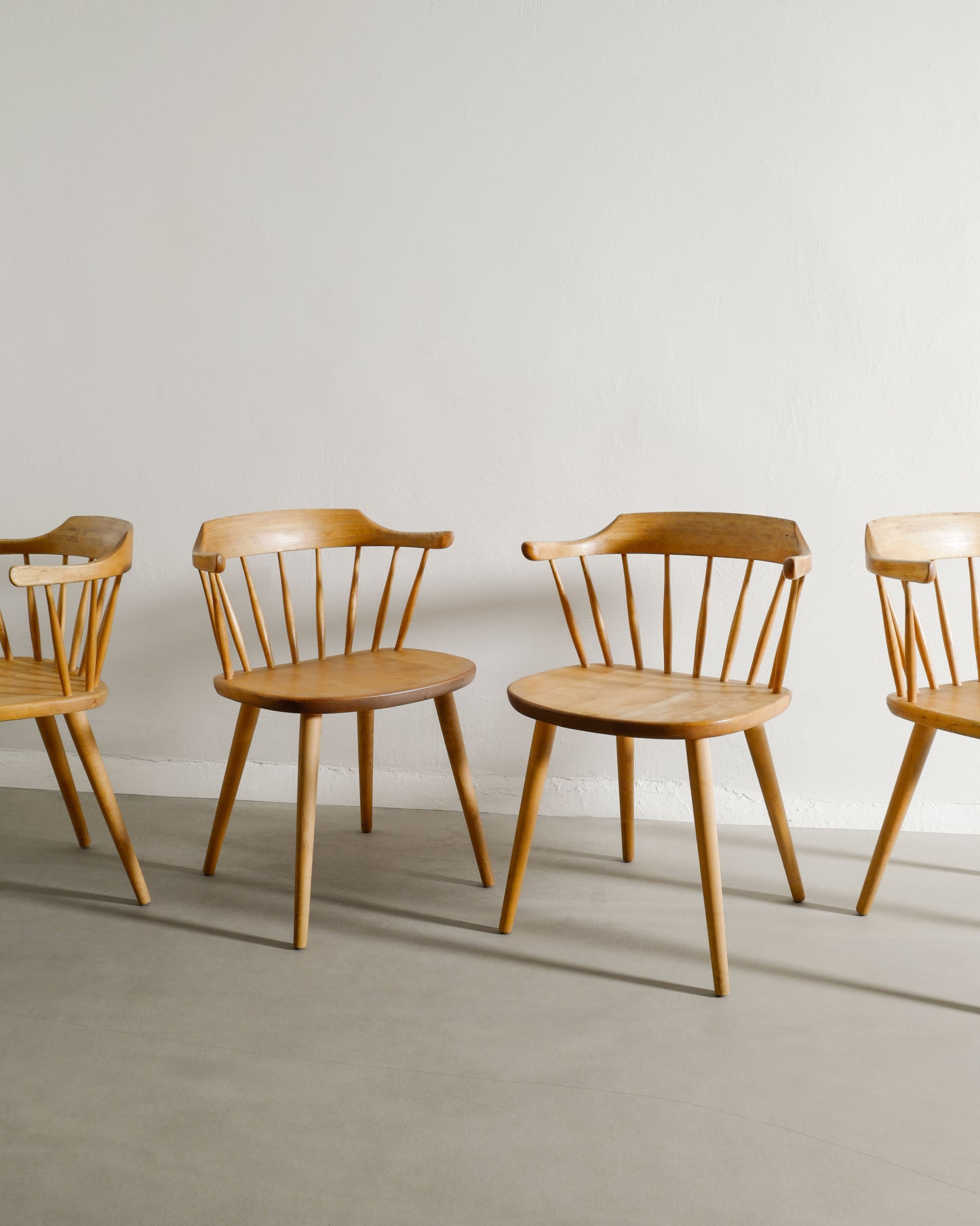 YNGVE EKSTRÖM "SMÅLAND" CHAIRS, 1950s