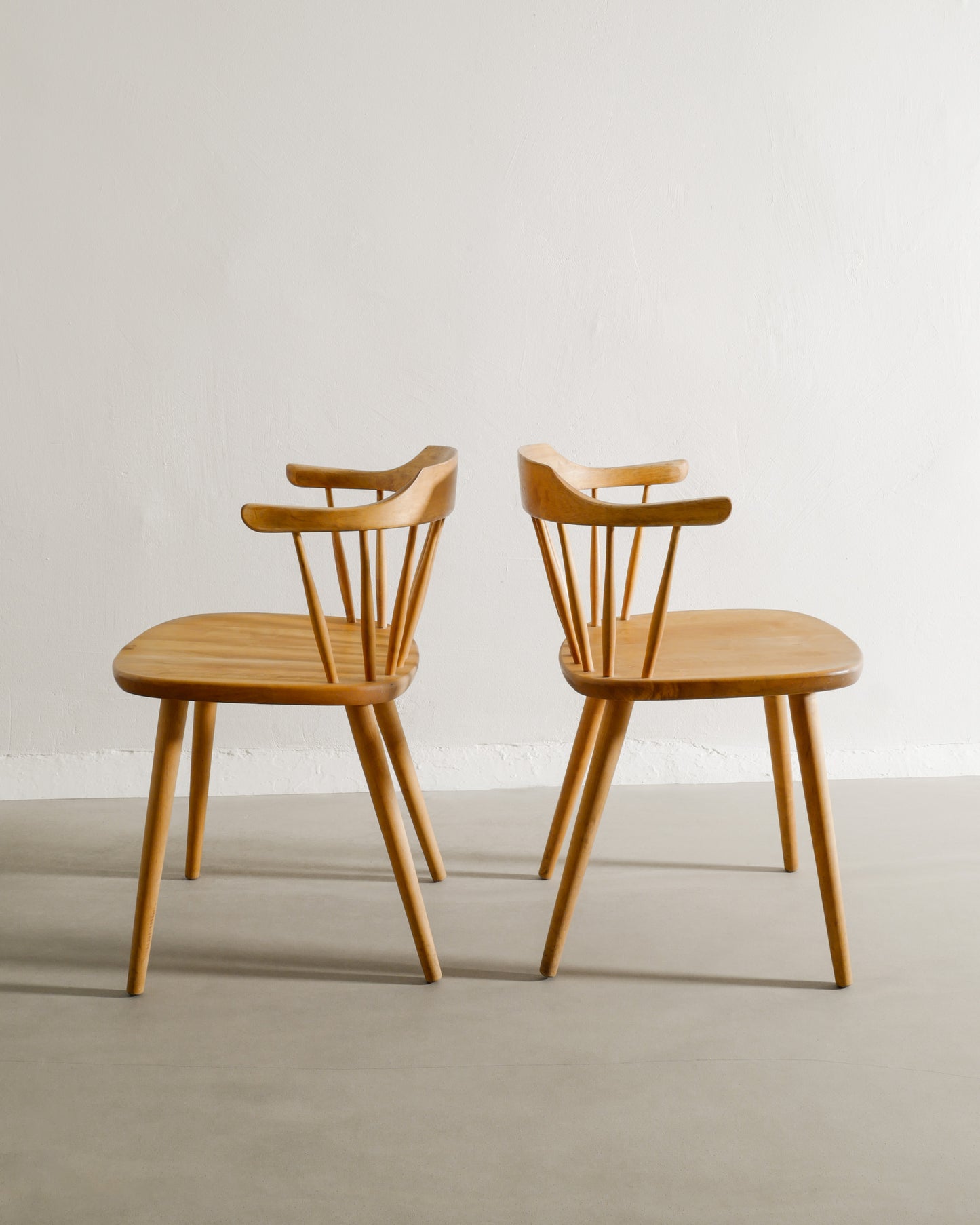 YNGVE EKSTRÖM "SMÅLAND" CHAIRS, 1950s