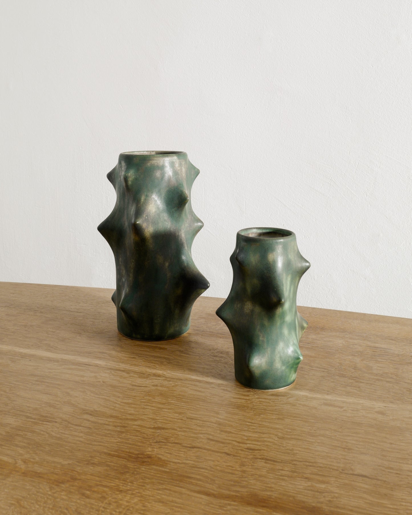 KNUD BASSE ROSE THORN VASES, 1970s
