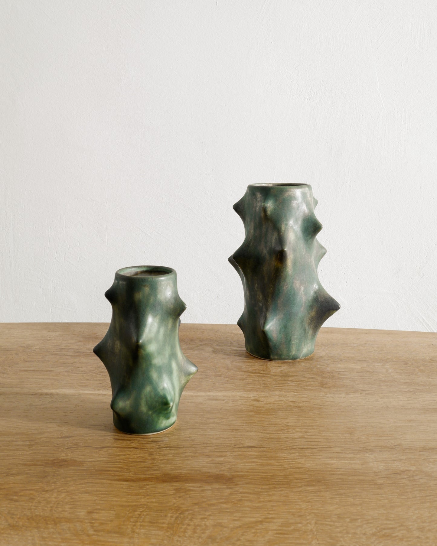 KNUD BASSE ROSE THORN VASES, 1970s
