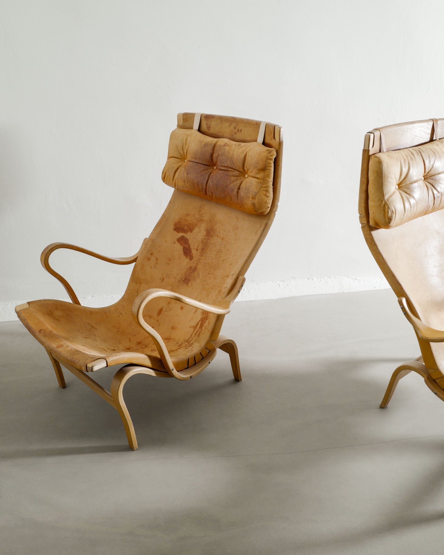 BRUNO MATHSSON "PERNILLA" ARMCHAIRS, 1970s