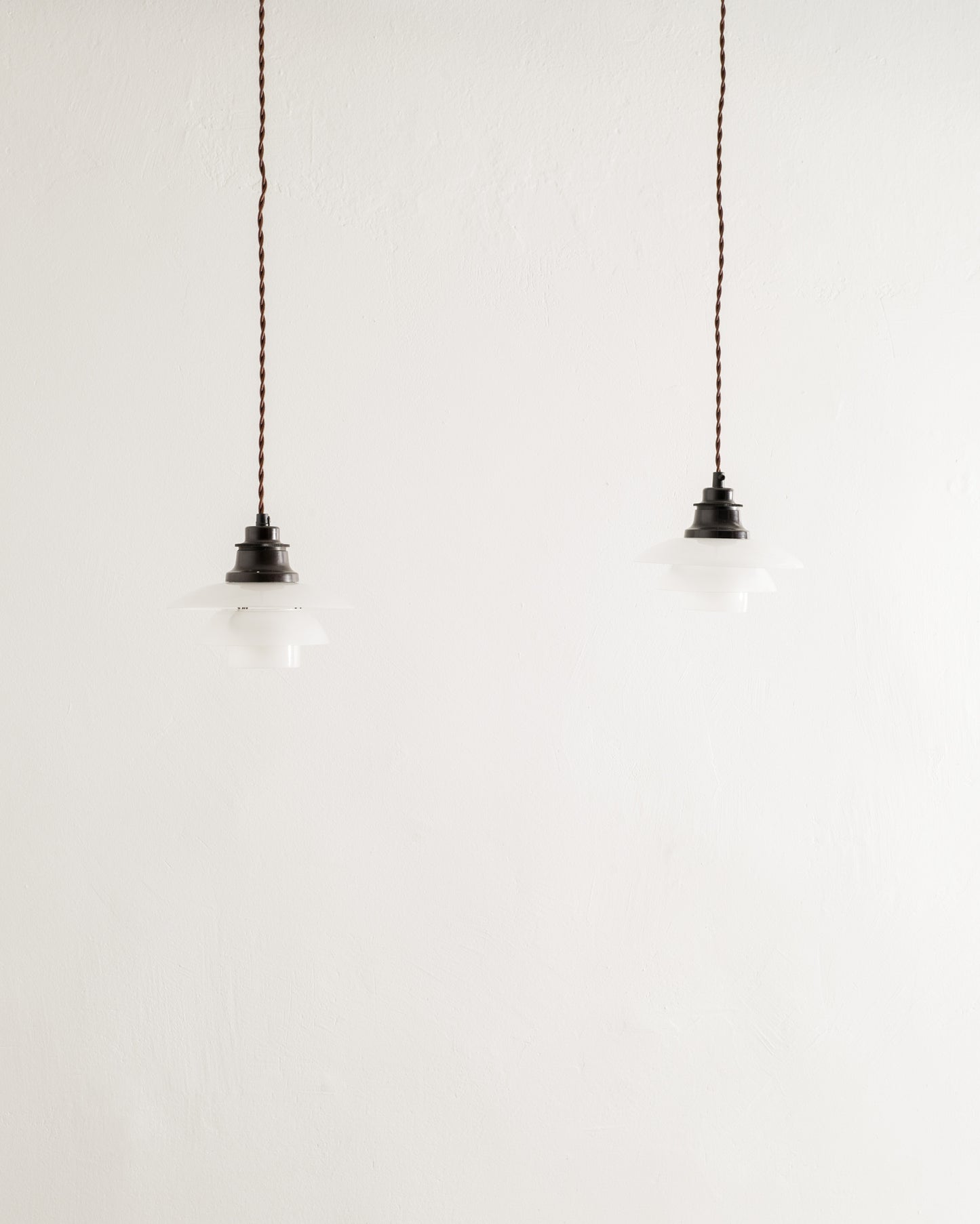 POUL HENNINGSEN "PH 2/2" PENDANTS, 1930s