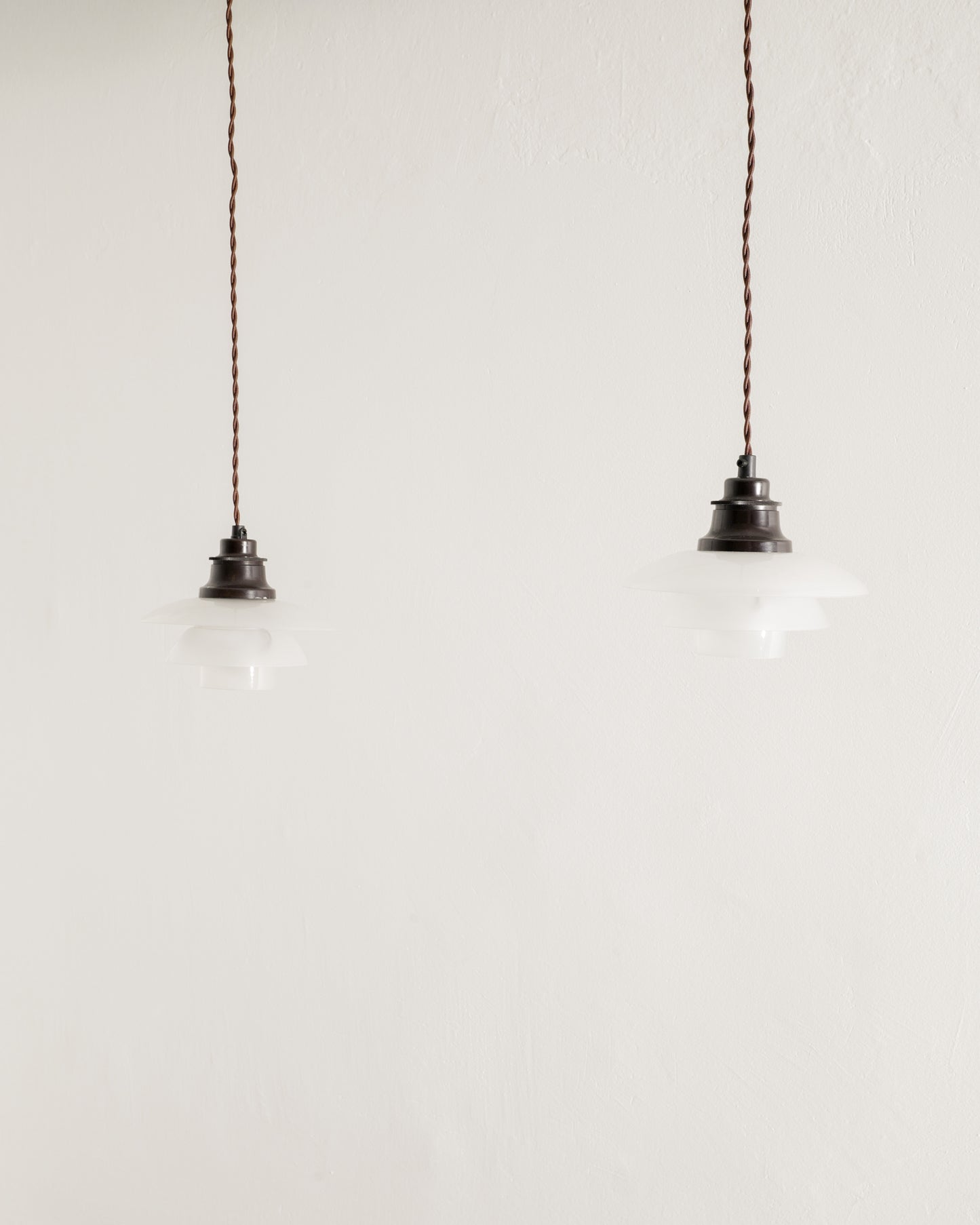POUL HENNINGSEN "PH 2/2" PENDANTS, 1930s