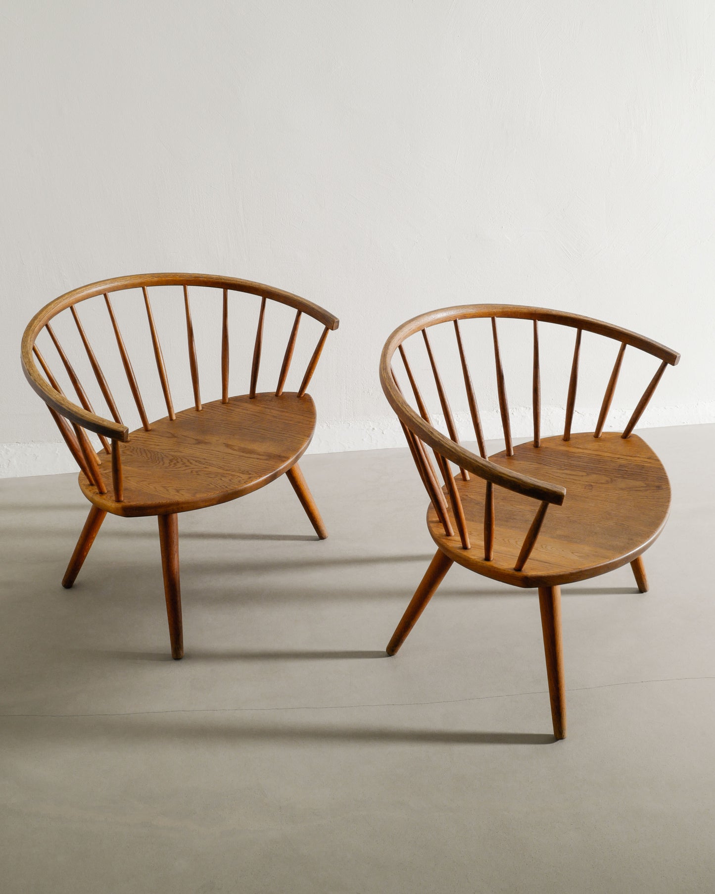YNGVE EKSTRÖM "ARKA" ARMCHAIRS, 1950s