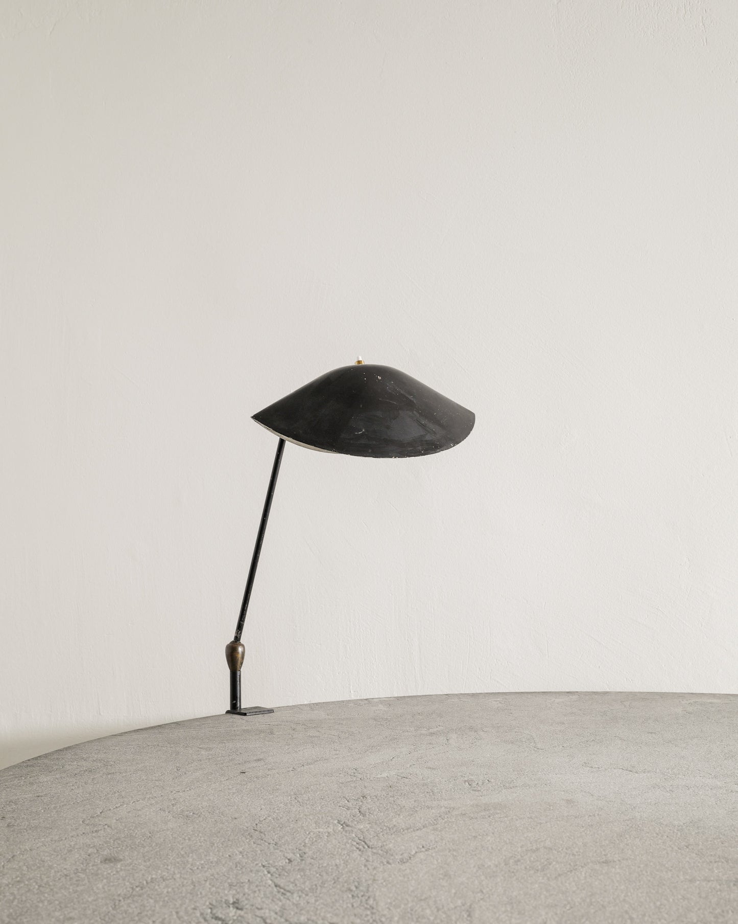 SERGE MOUILLE AGRAFÉE DESK LAMP, 1950s