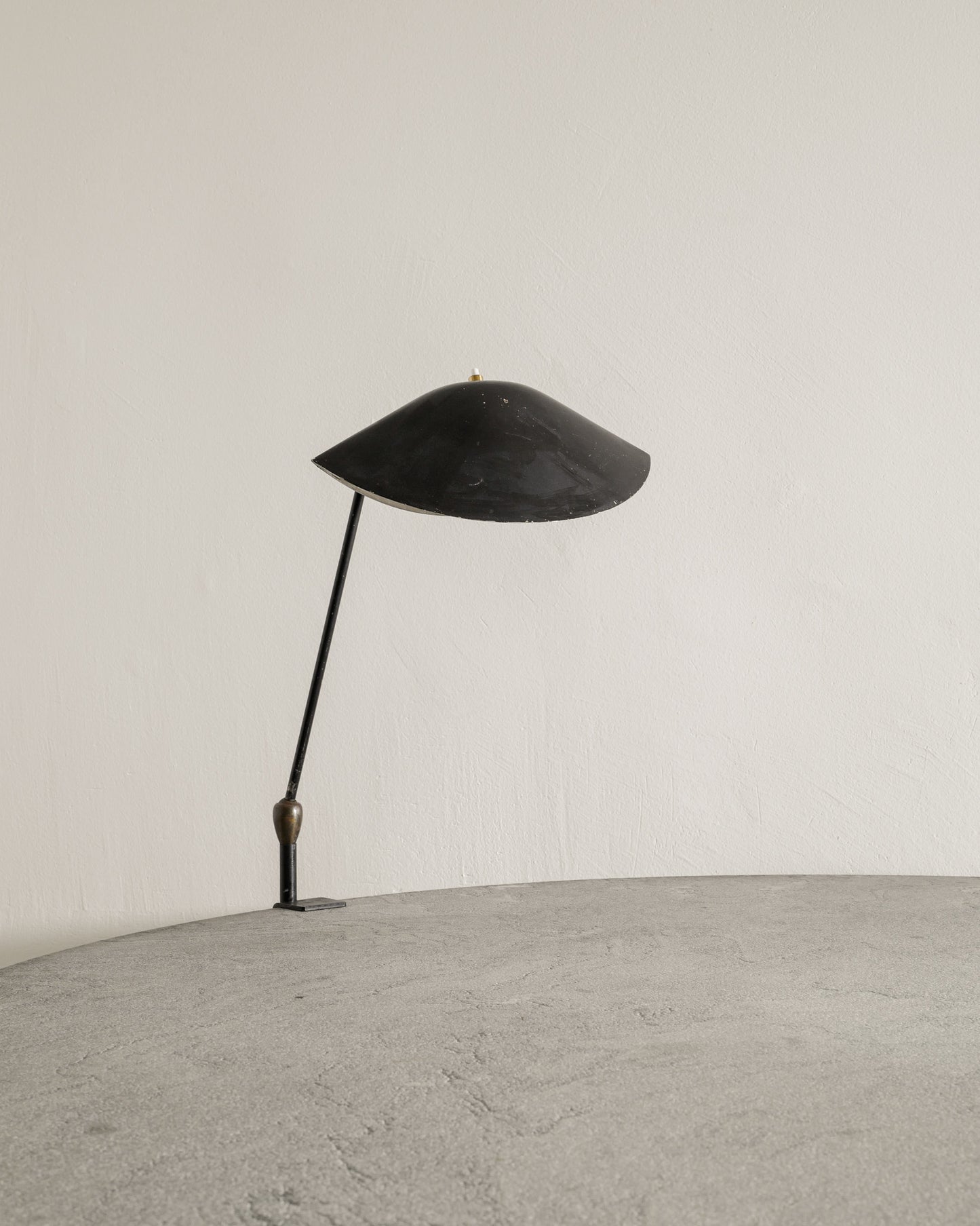 SERGE MOUILLE AGRAFÉE DESK LAMP, 1950s