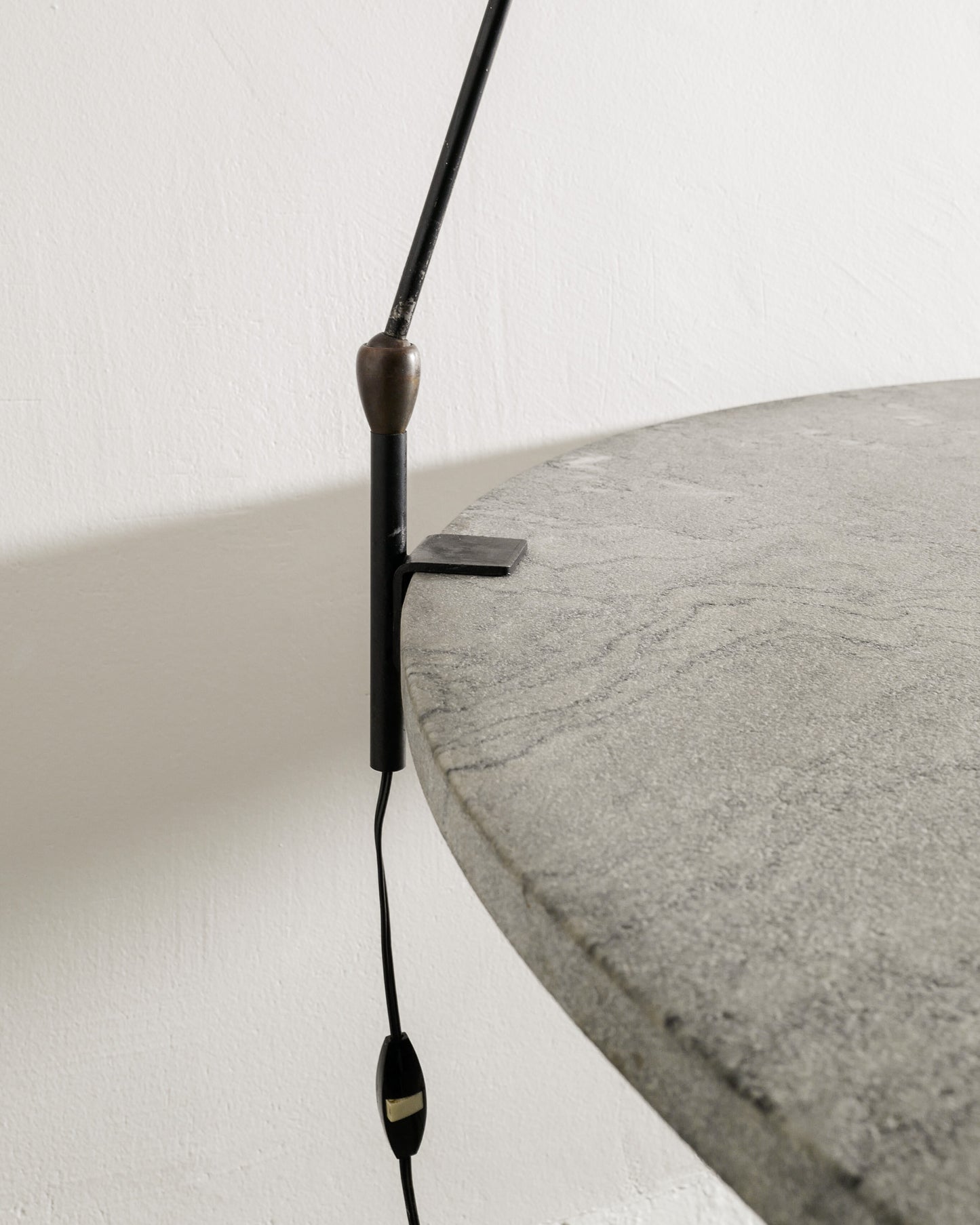 SERGE MOUILLE AGRAFÉE DESK LAMP, 1950s