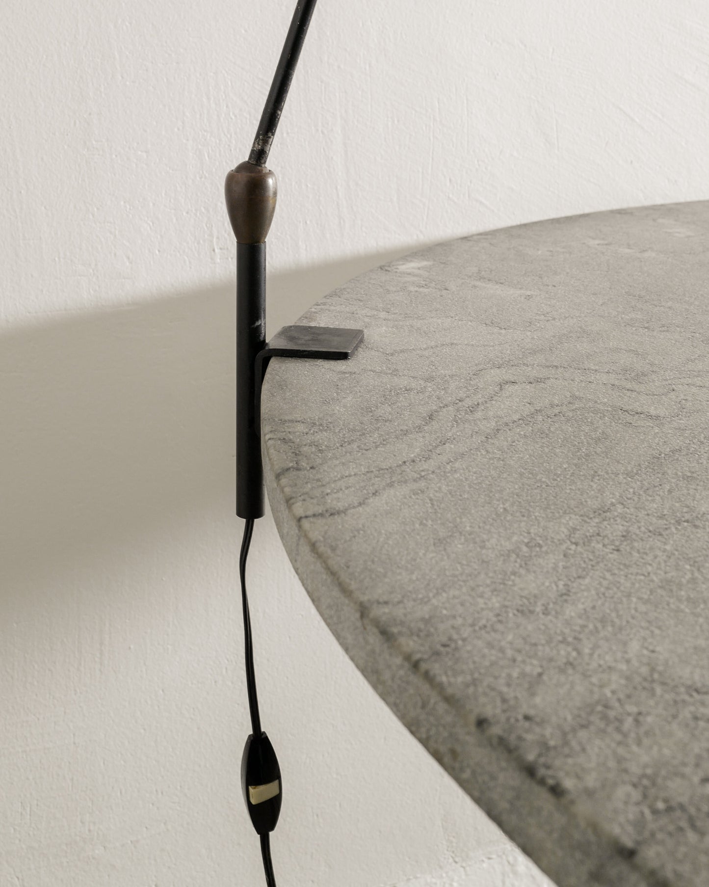 SERGE MOUILLE AGRAFÉE DESK LAMP, 1950s