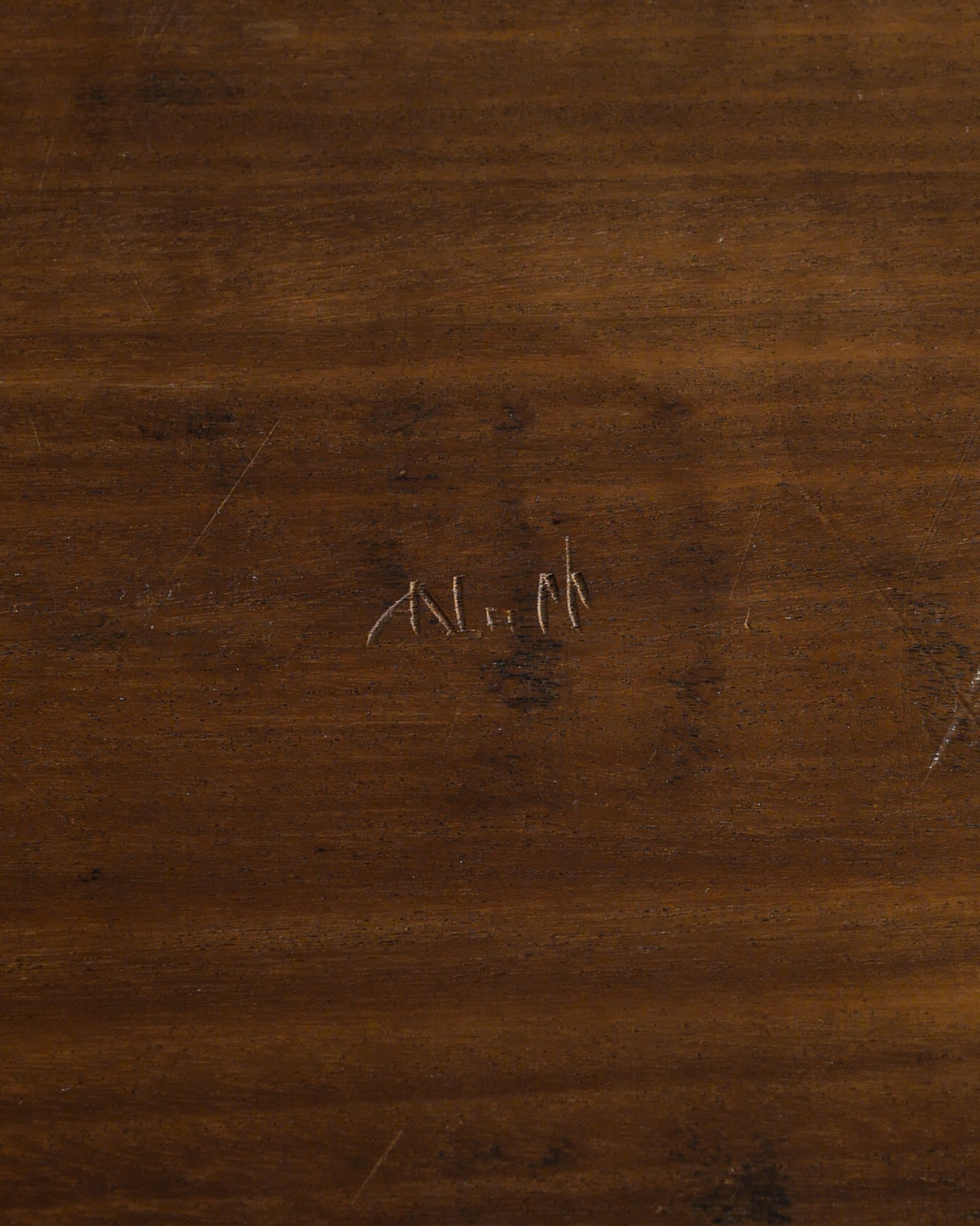 ALEXANDRE NOLL WOODEN TRAY, 1950s
