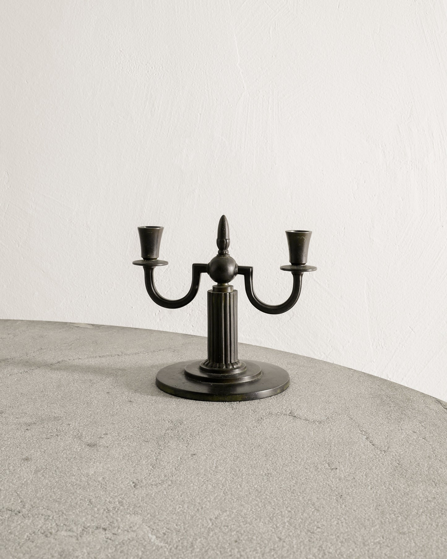 GAB BRONZE CANDELABRAS, 1930s