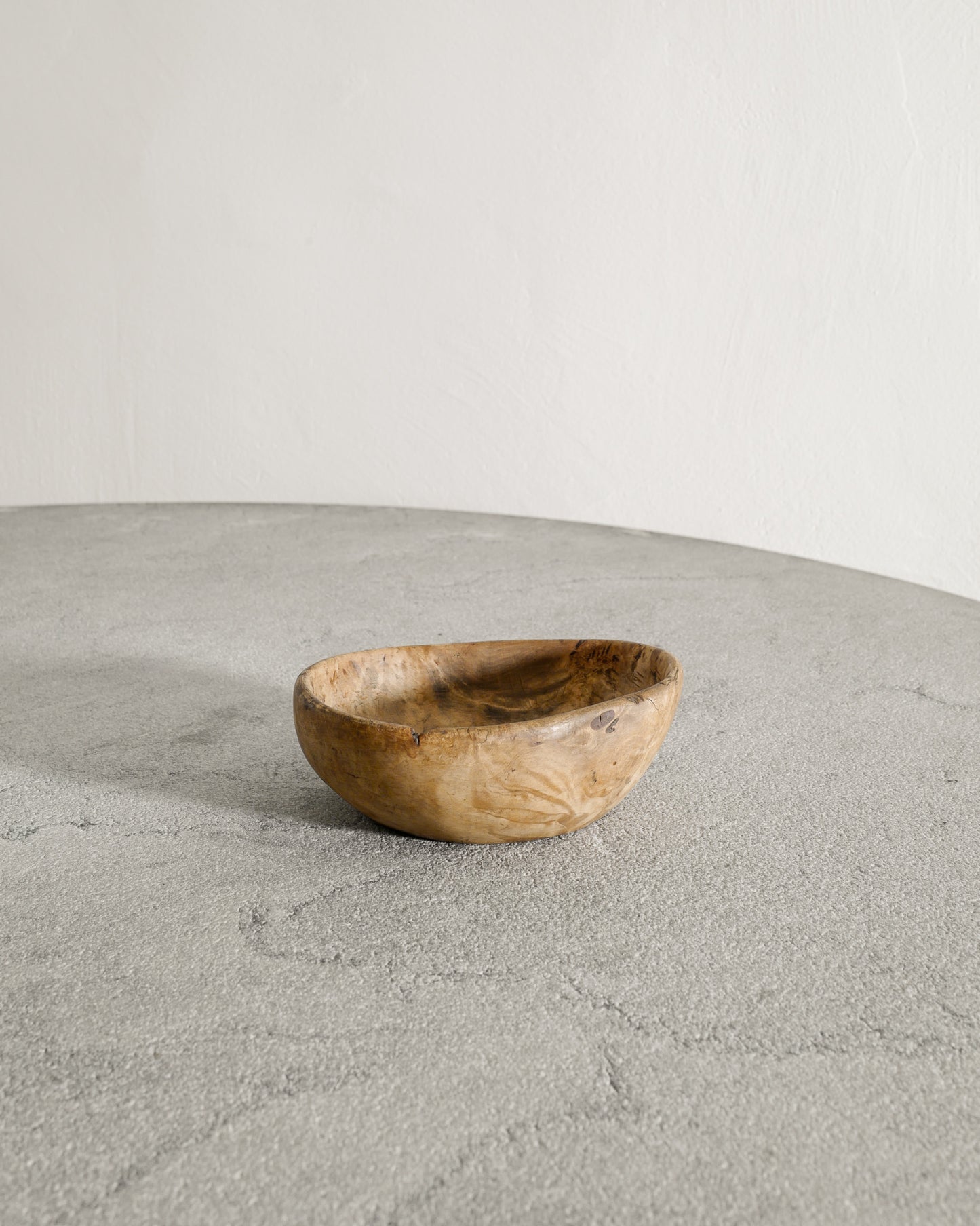 SWEDISH WOODEN BIRCH BOWL, 1900s