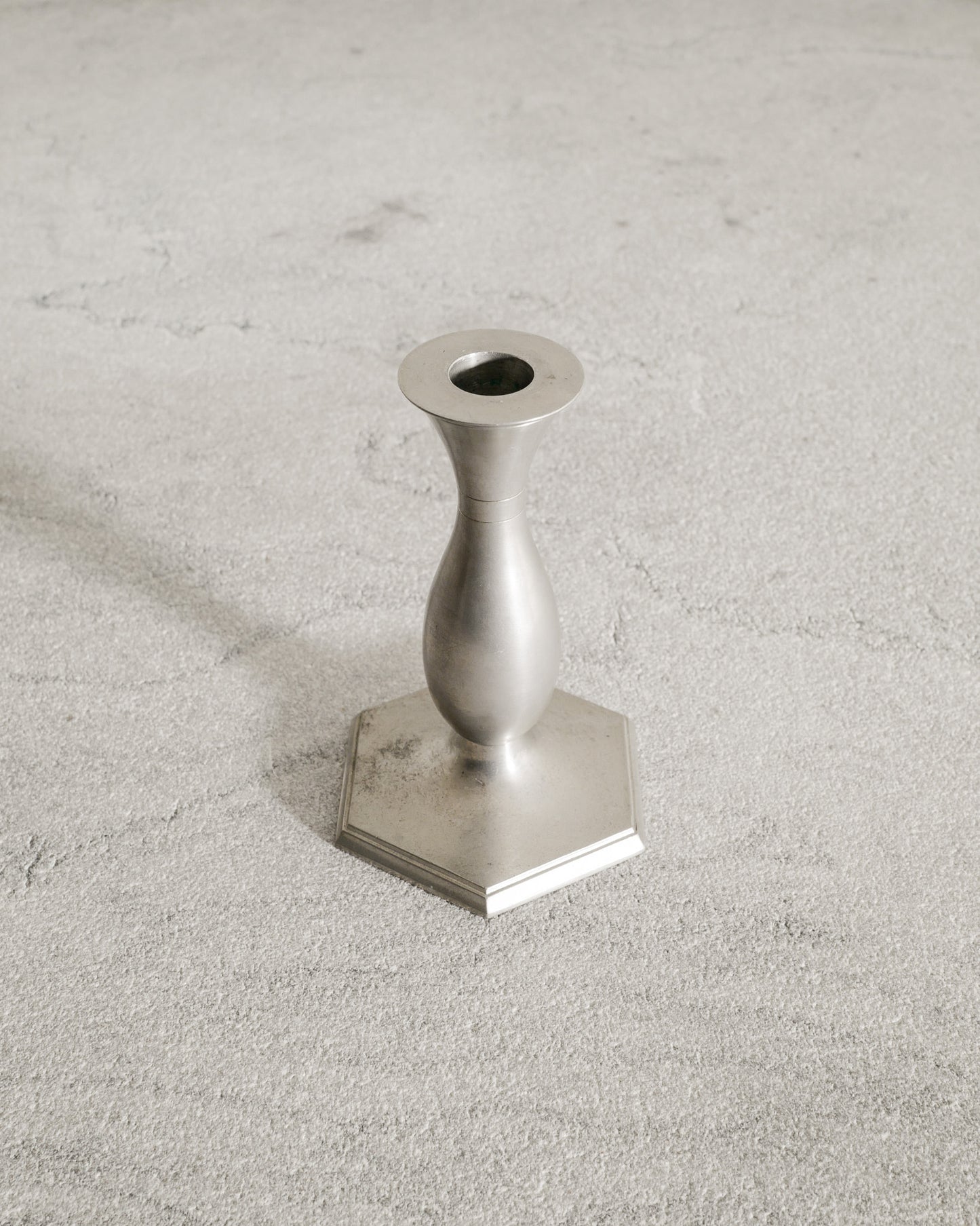 JUST ANDERSEN PEWTER CANDLESTICKS, 1940s