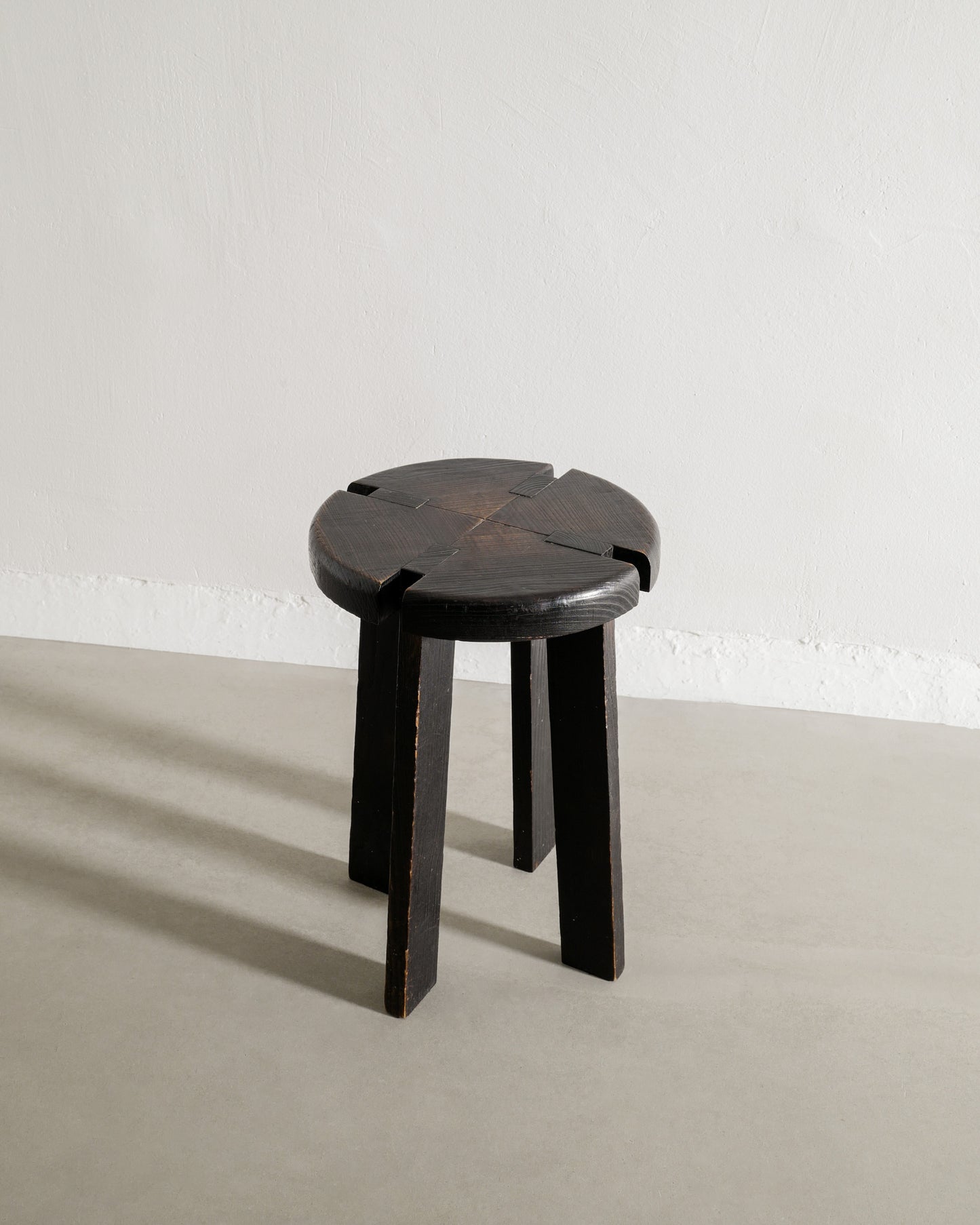 EBONIZED FRENCH CABIN SET, 1950s
