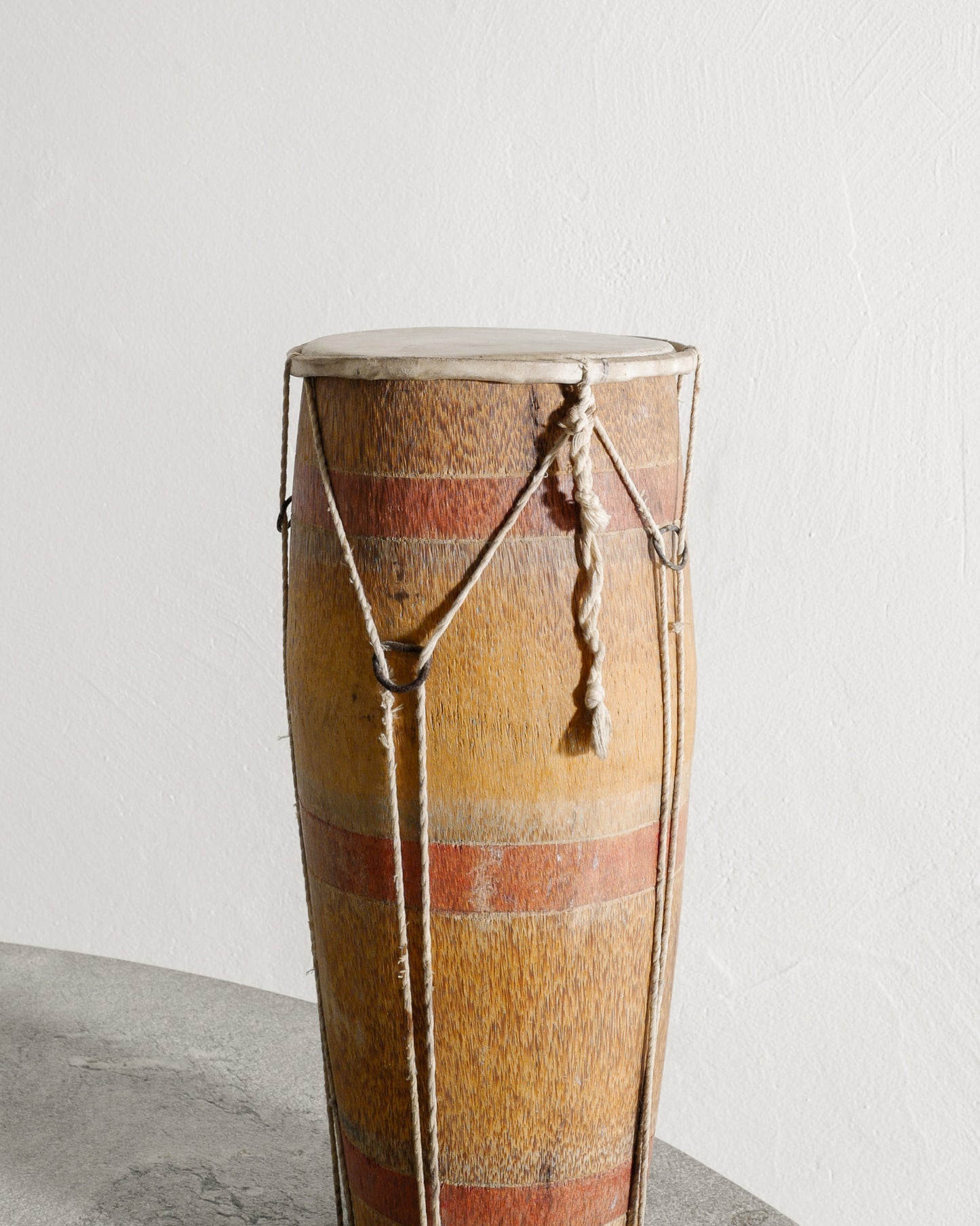 WOODEN DRUM, EARLY 1900s