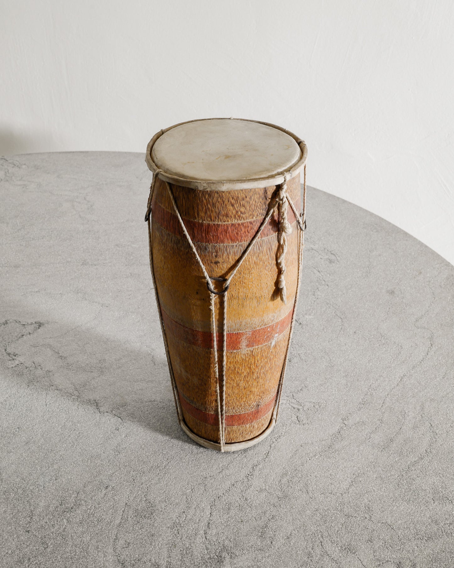 WOODEN DRUM, EARLY 1900s
