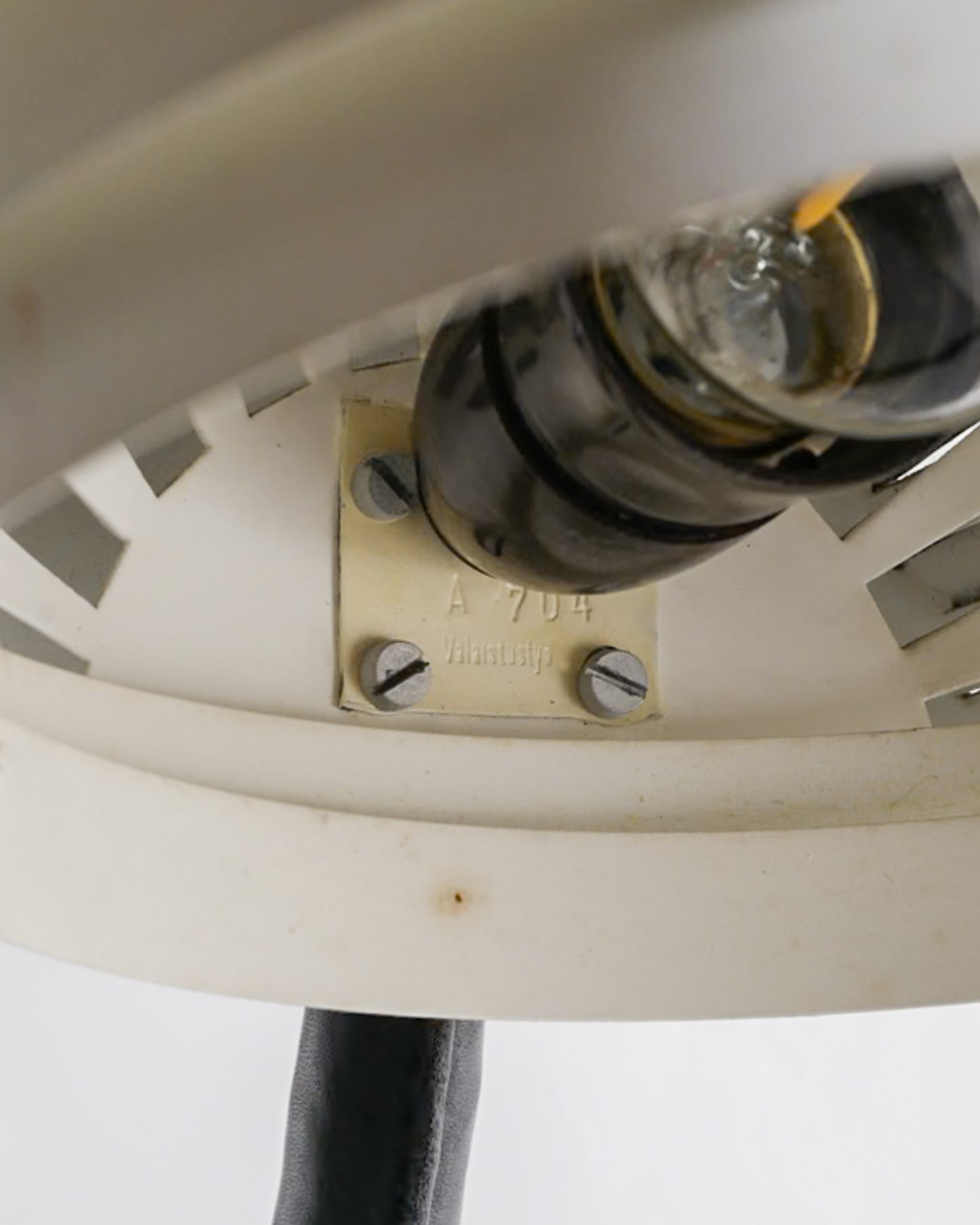 ALVAR AALTO "A704" TABLE LAMP, 1950s
