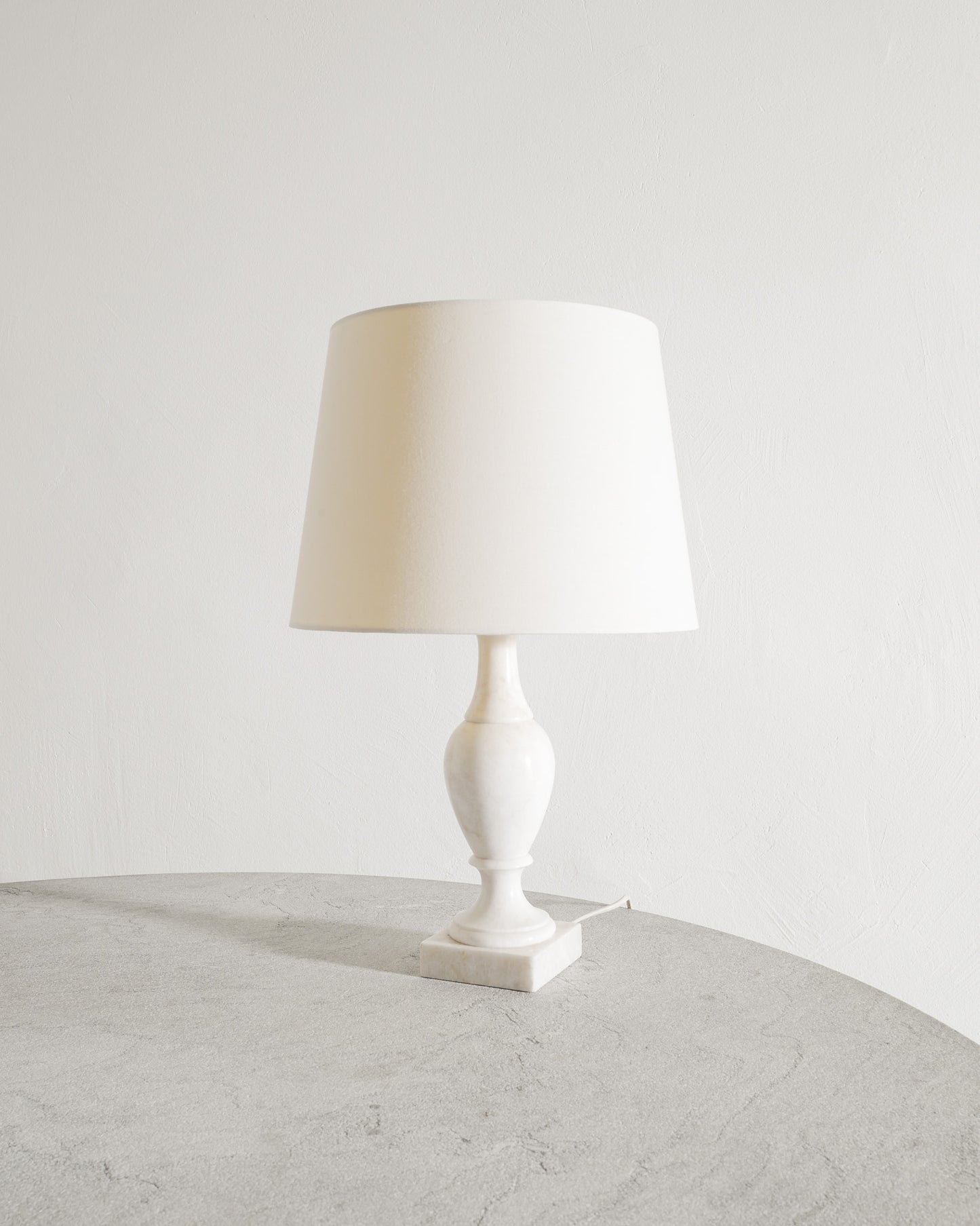 ITALIAN MARBLE LAMP, 1960s
