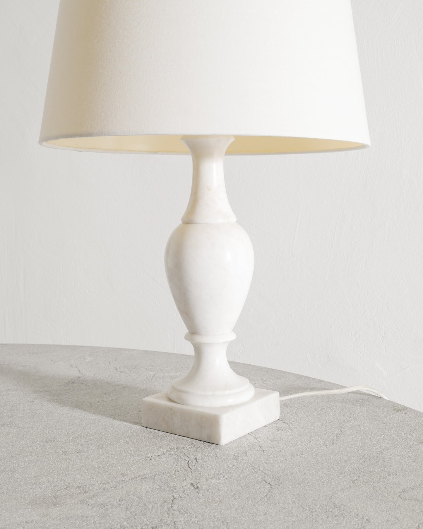 ITALIAN MARBLE LAMP, 1960s