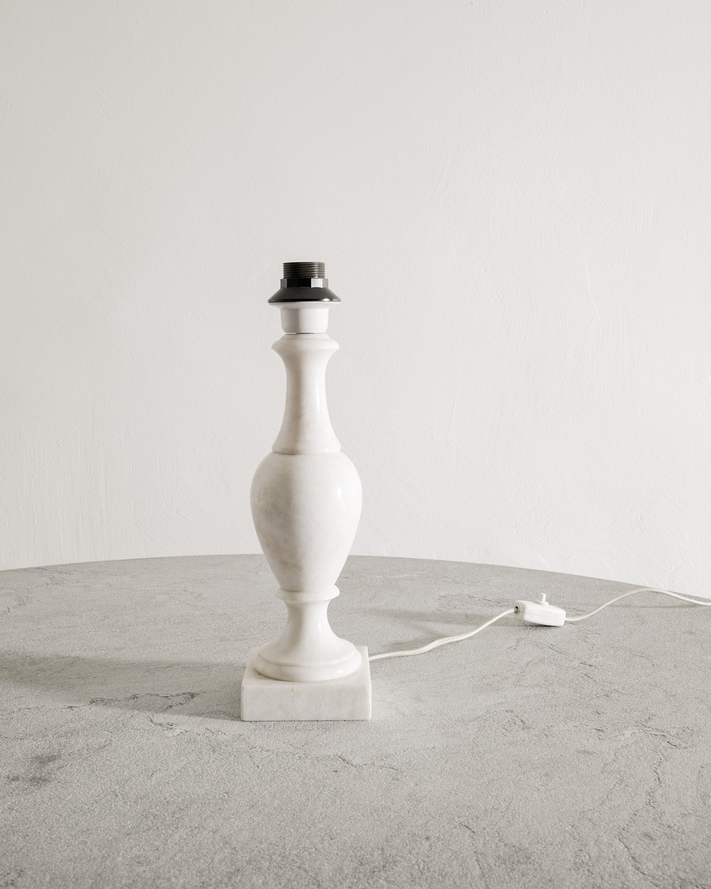 ITALIAN MARBLE LAMP, 1960s