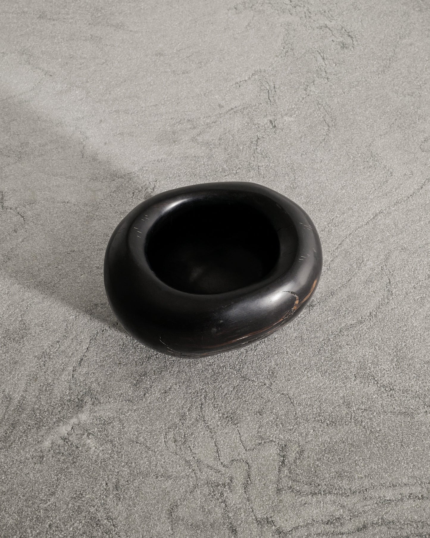 ODILE NOLL EBONY BOWL, 1960s